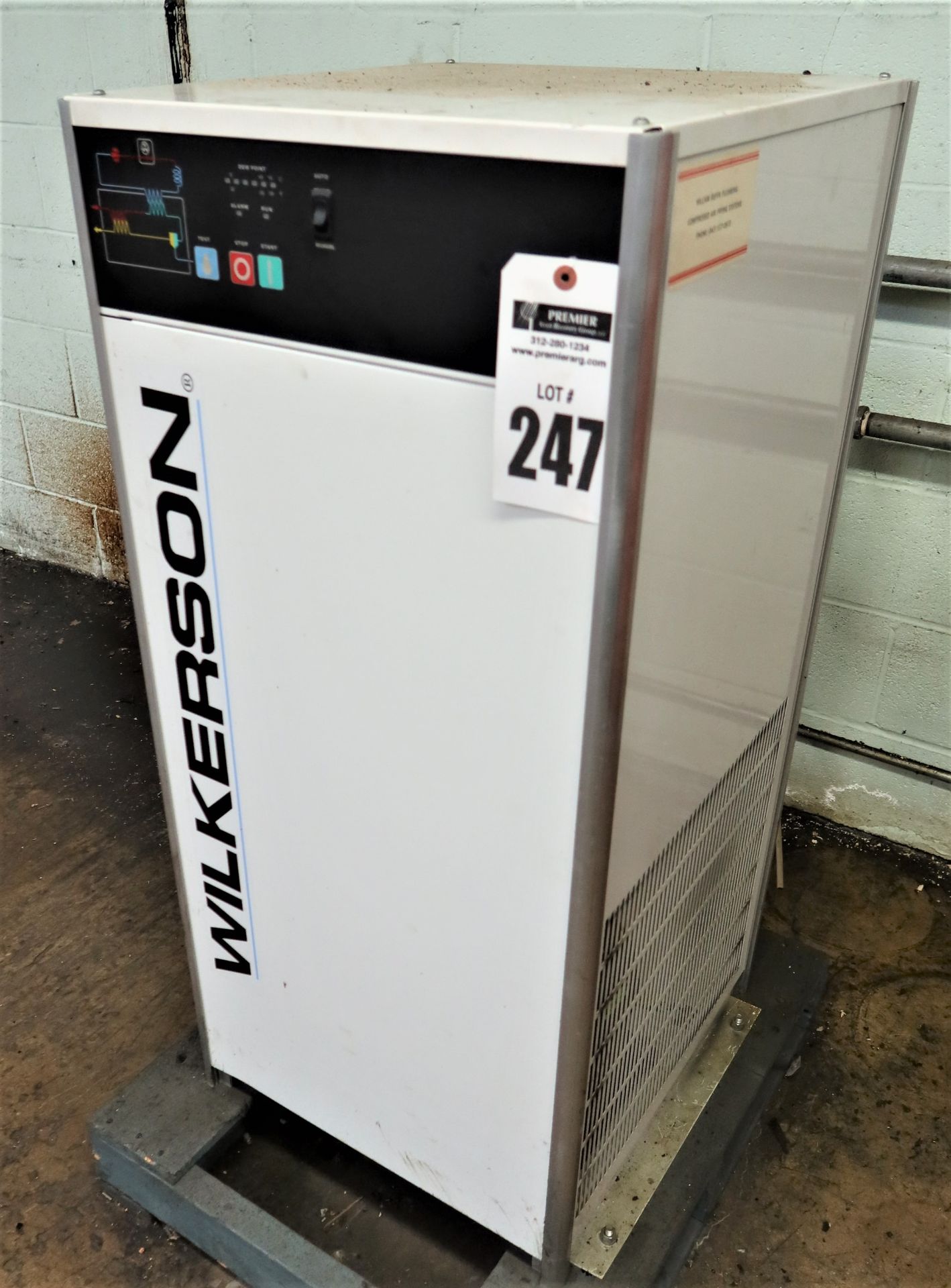 Wilkerson WRD100A-1 Refrigerated Air Dryer, S/N 723-06-02-1999-5823 - Image 4 of 4