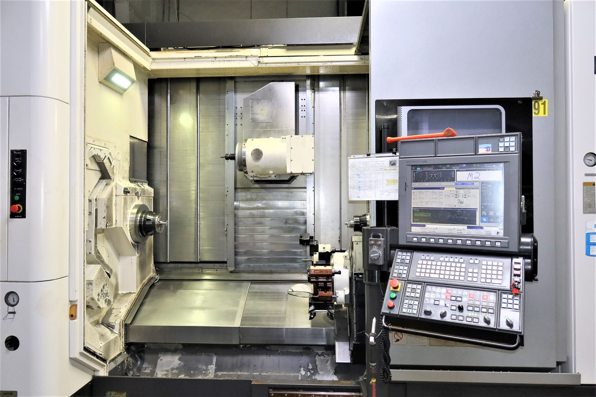 Okuma Multus U3000 5-Axis CNC Mill Lathe, New 2015 - Image 2 of 15