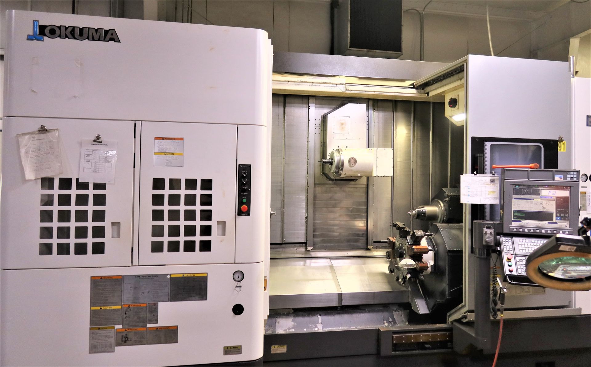 Okuma Multus U3000 5-Axis CNC Mill Lathe, New 2015