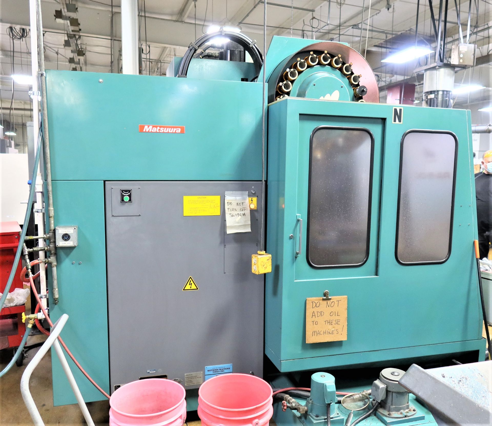 Matsuura Model RA-2DC Vertical Machining Center, S/N 930410450 - Image 17 of 22