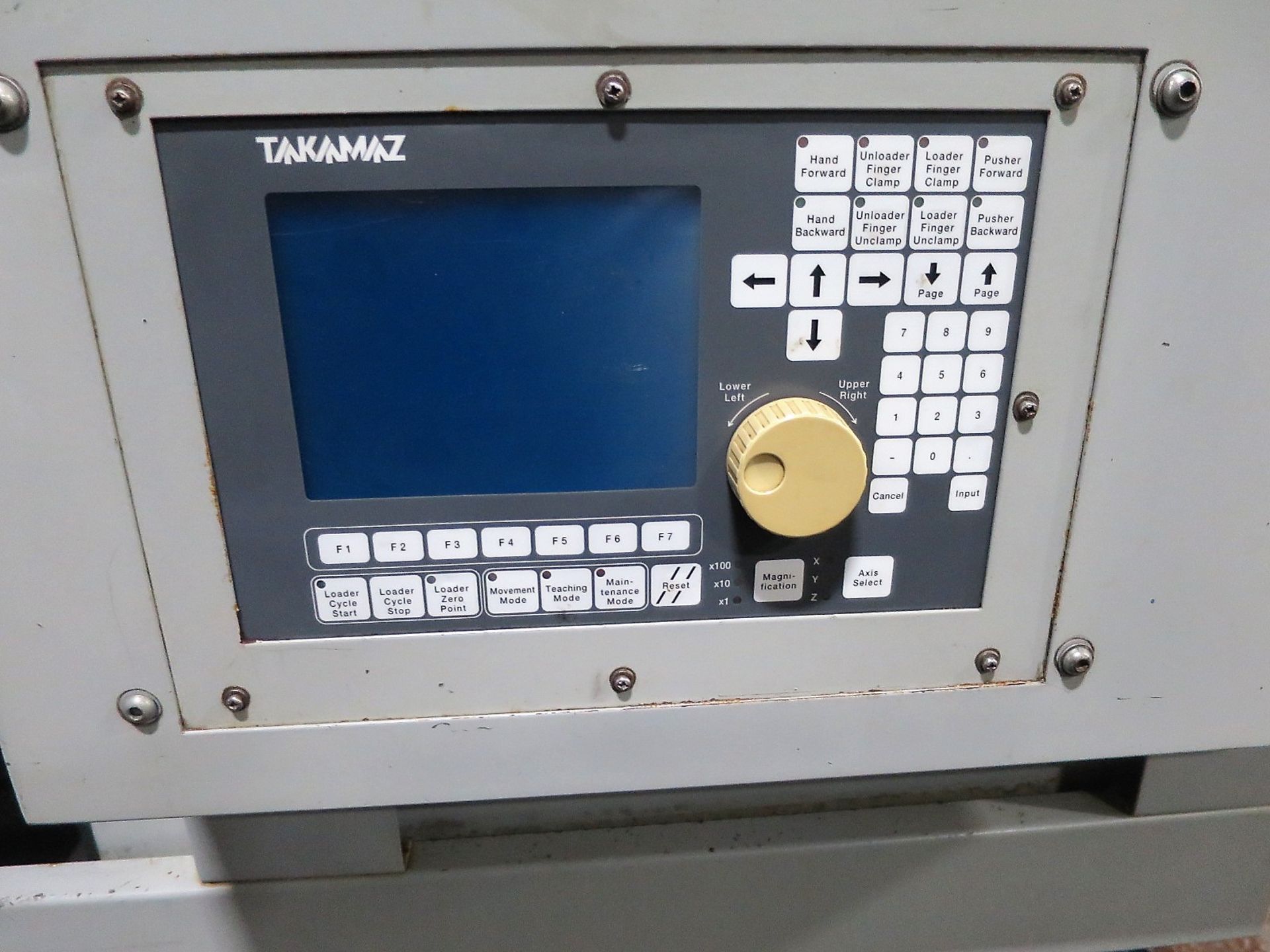 Takamaz Mdl XD-101 CNC Twin Spindle Turning Center w/Gantry Loading System, S/N 300445, New 2006 - Image 9 of 15