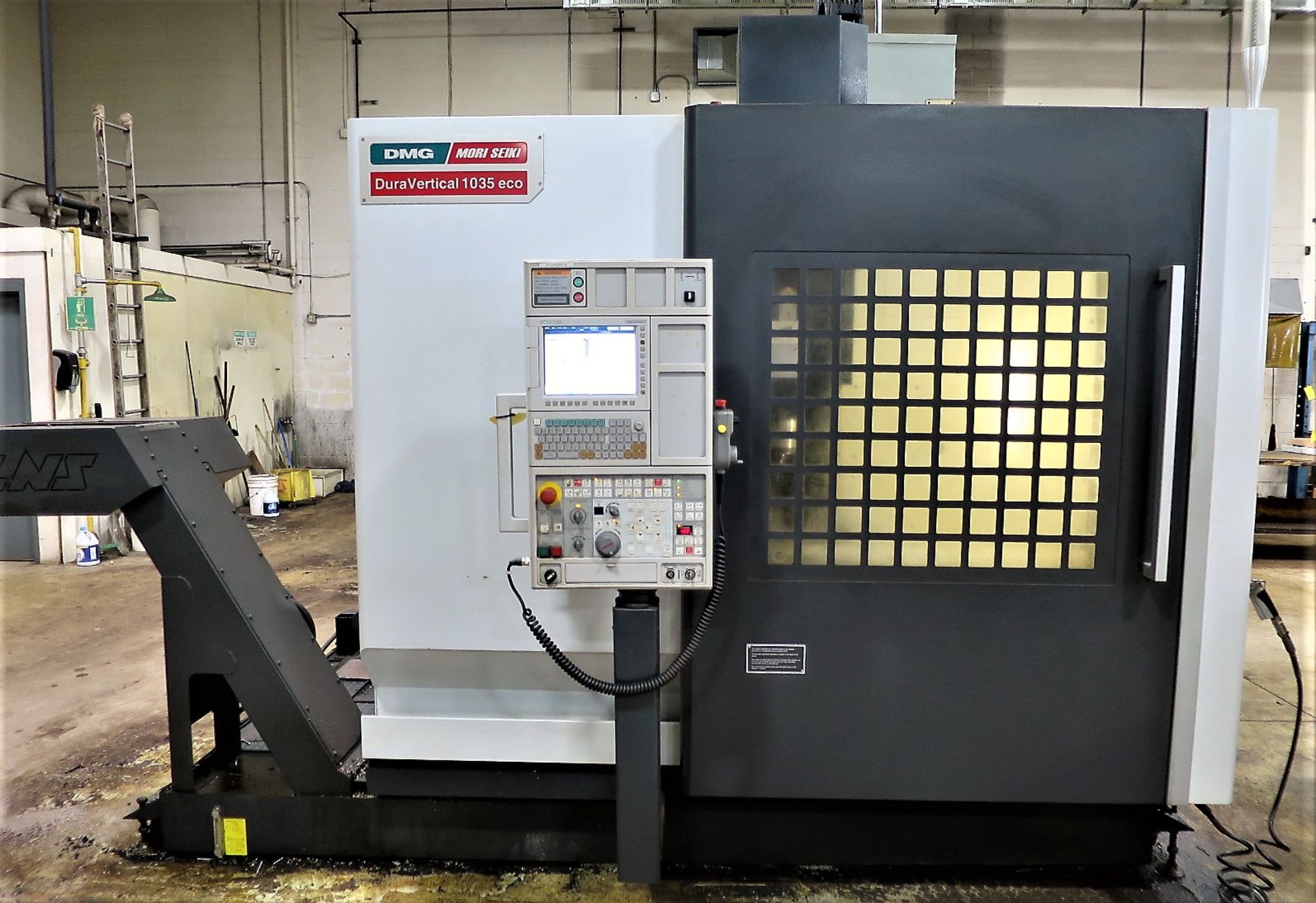 Mori Seiki Duravertical 10335 Eco 3-Axis CNC Vertical Machining Center, S/N 610300001E, New 2011