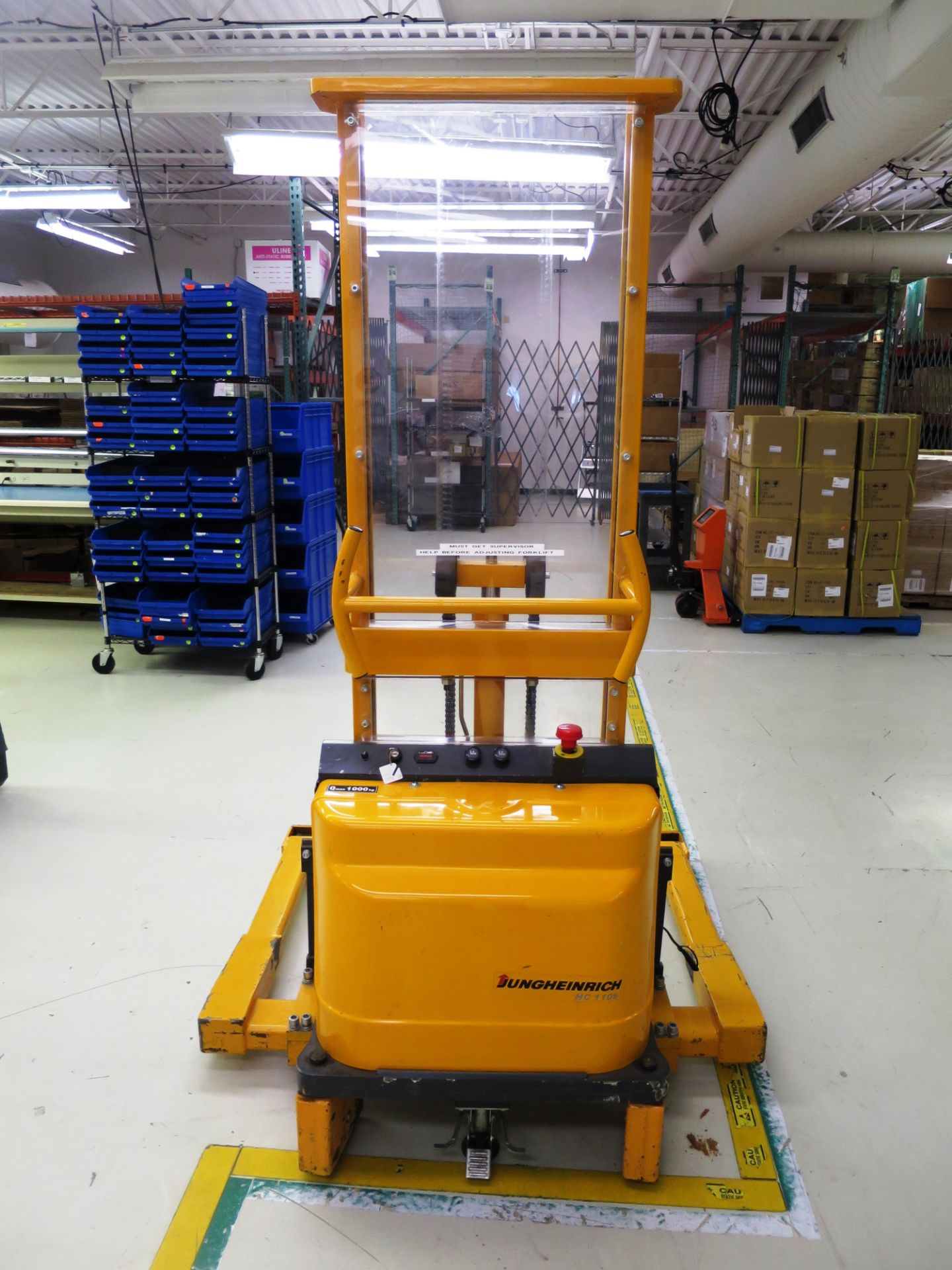 Jungheinrich HC 110B Power Lift Stacker, S/N 0893016260970, New 2009 - Image 3 of 8