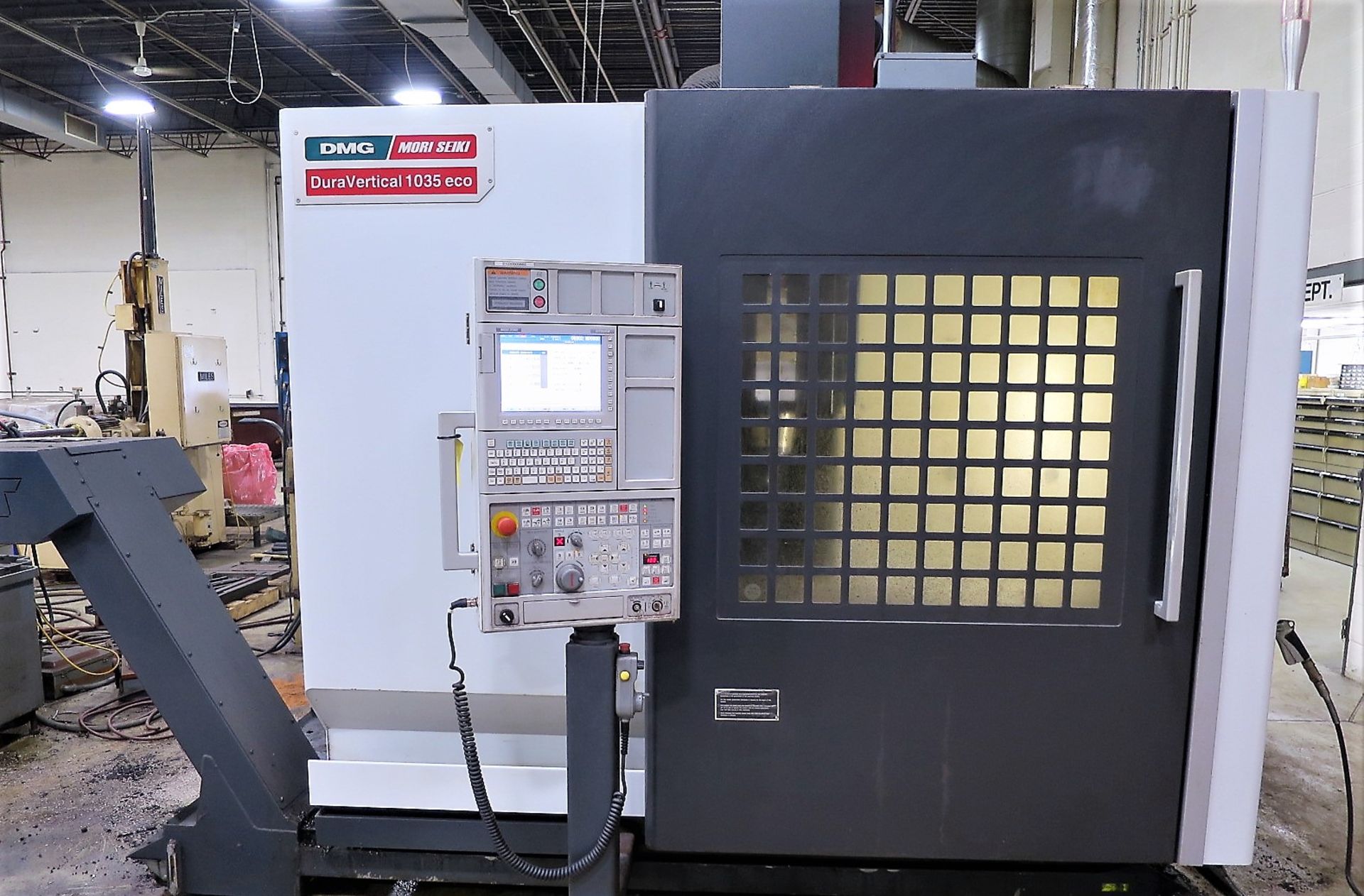 Mori Seiki Duravertical 10335 Eco 3-Axis CNC Vertical Machining Center, S/N 610300063E, New 2012