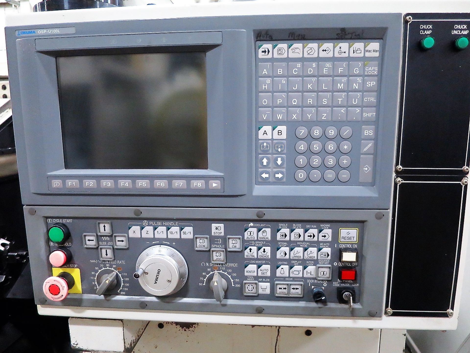 Okuma ES-L10 CNC 2-Axis Turning Center Lathe, S/N PO228, New 2005 - Image 2 of 8