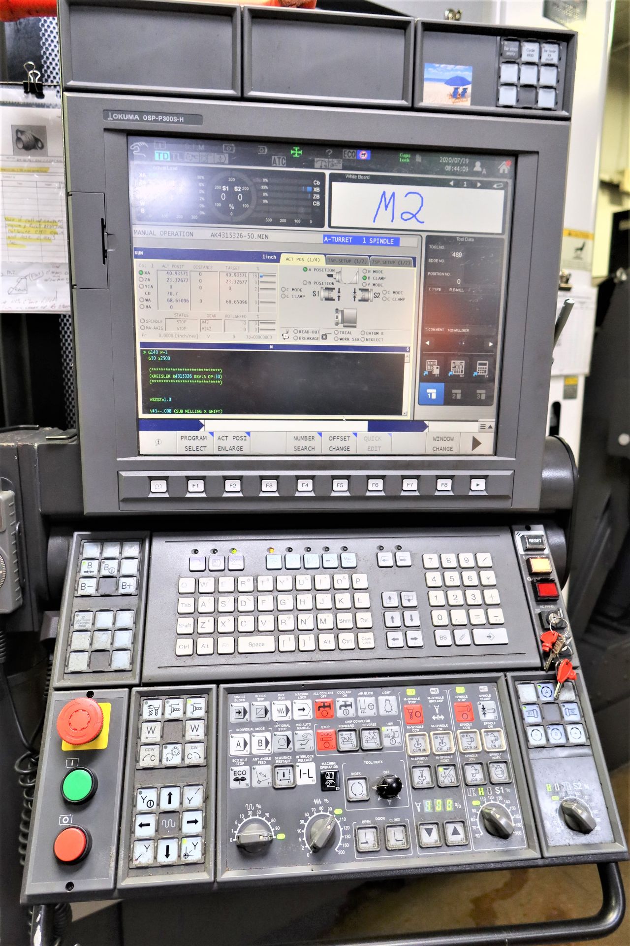 Okuma Multus U3000 5-Axis CNC Mill Lathe, New 2015 - Image 3 of 15