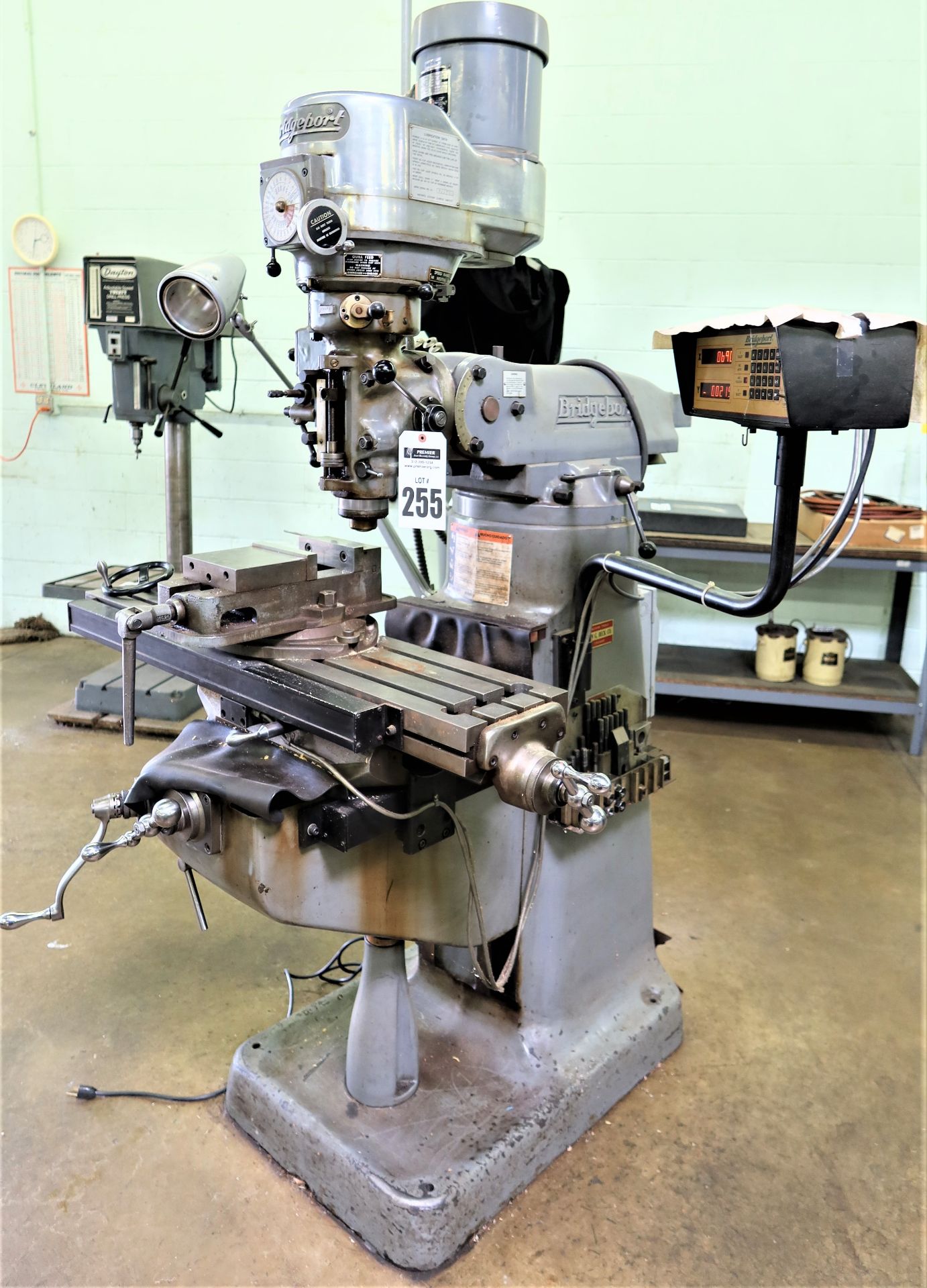 Bridgeport Series 1 1.5HP Variable Speed Vertical Mill, S/N 171178