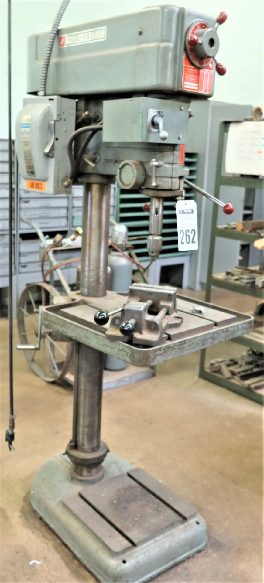 20" Powermatic Floor Standing Drill Press Model 1200, S/N 67-4675
