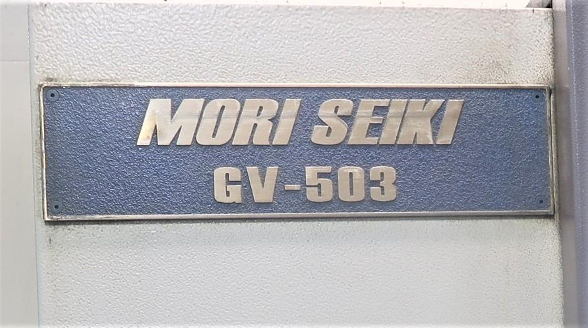 Mori Seiki GV-503 CNC Vertical Machining Center w/Pallet Changer, S/N 0263, New 2001 - Image 10 of 10