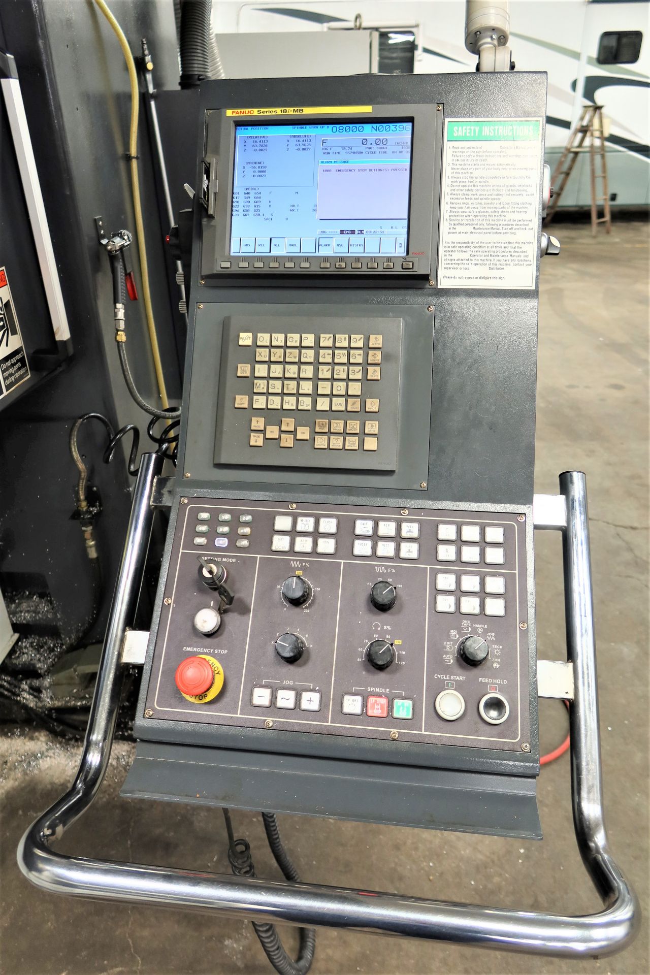 SOLD SOLD SOLD Feeler Model FV-3224 Double Column CNC Bridge Mill, New 2015 - Image 3 of 17