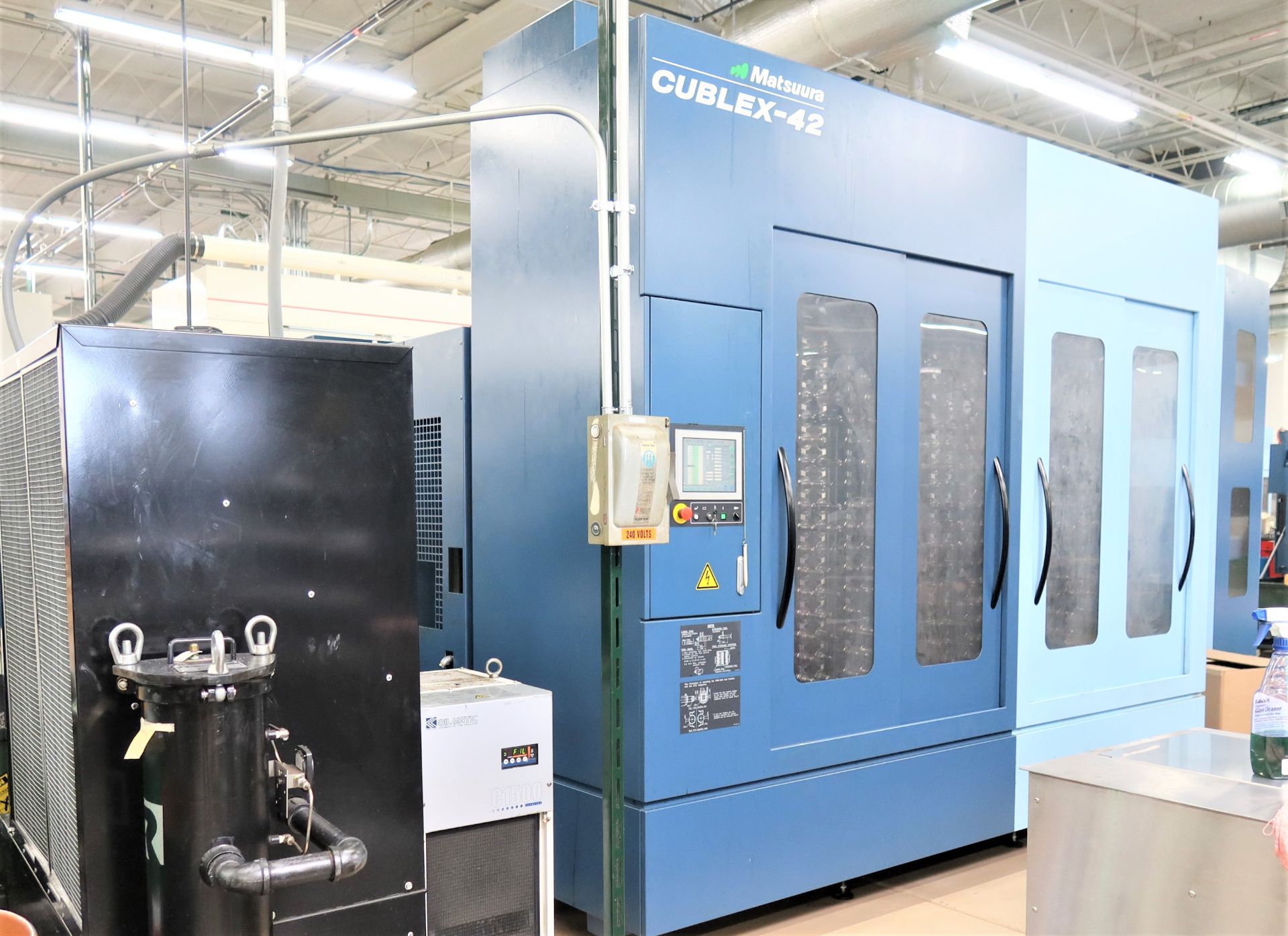 Matsuura Cublex-42 CP24 5-Axis CNC Machining Center, S/N NL301120904, New 2009 - Image 10 of 14