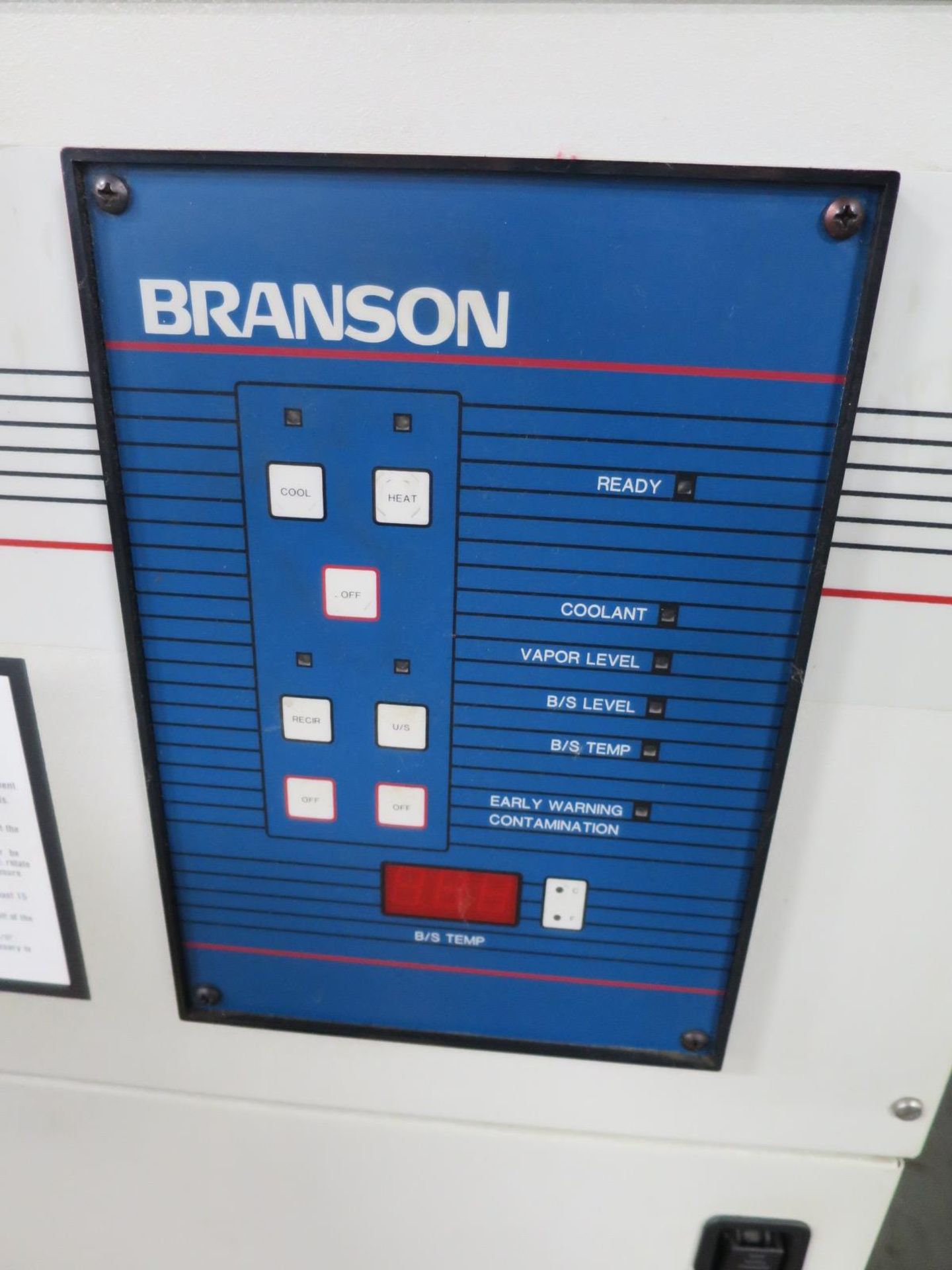 Branson B450R Degreaser, SN 8-1565-98 - Image 2 of 3