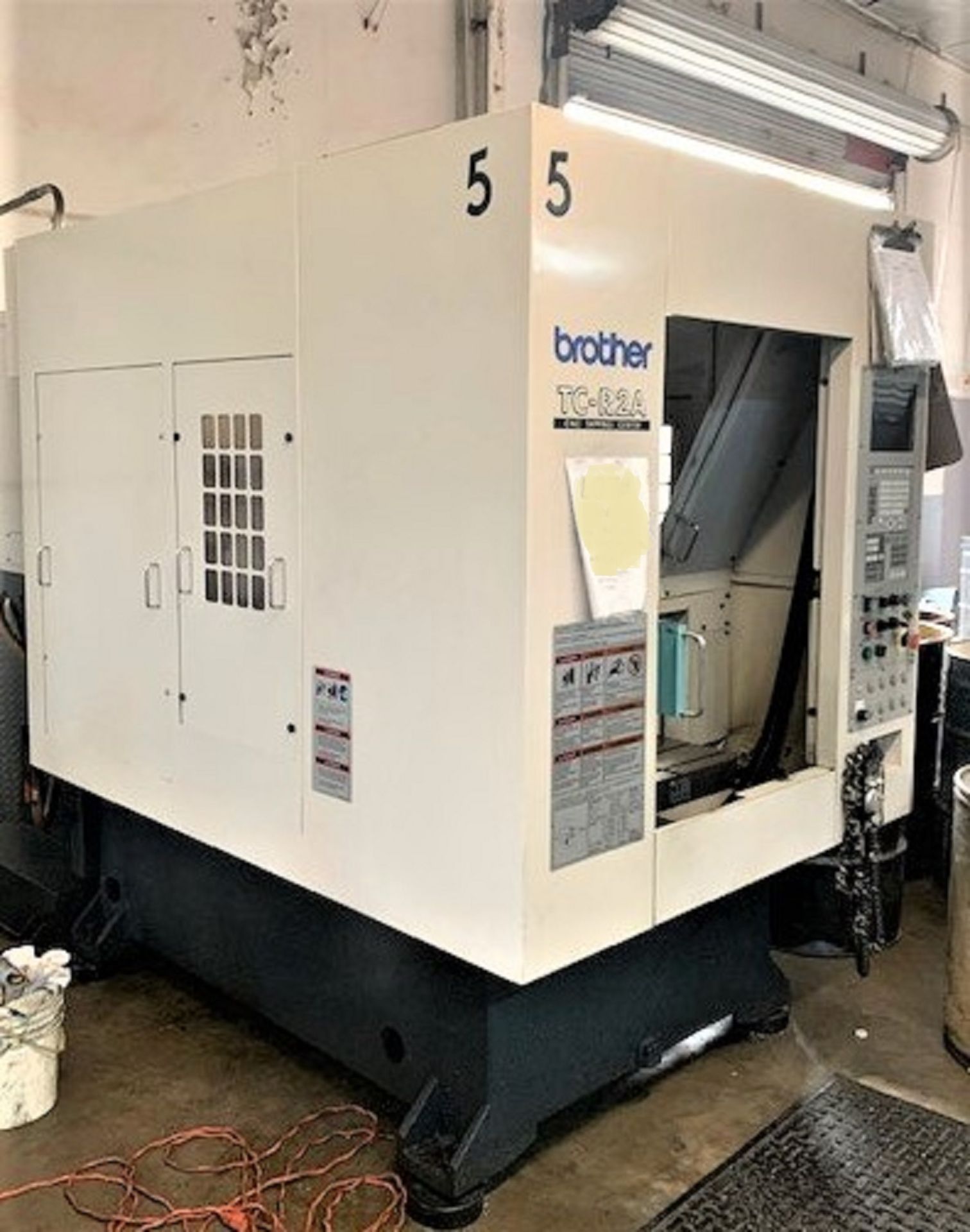 Brother TC-R2A CNC Drill/Tap Vertical Machining Center W/pallet Changer, S/N 111858, New 2006 - Image 8 of 9