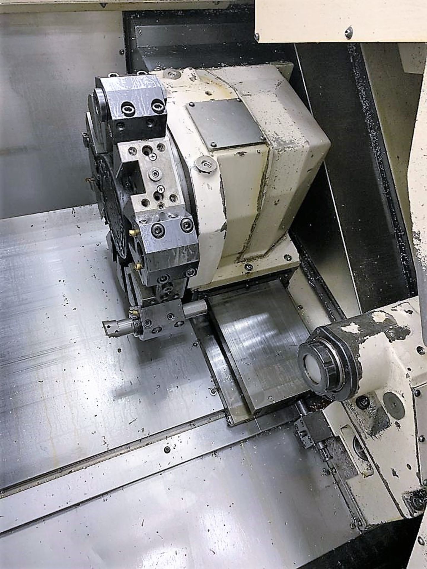 Okuma LB300R 2-Axis CNC Lathe, 8" 3-Jaw Chuck, 13" x 20", S/N 117656, New 2005 - Image 6 of 12