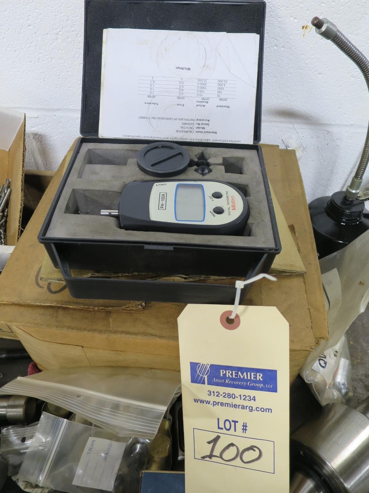 Mitutoyo PH-100A Digital Tachometer