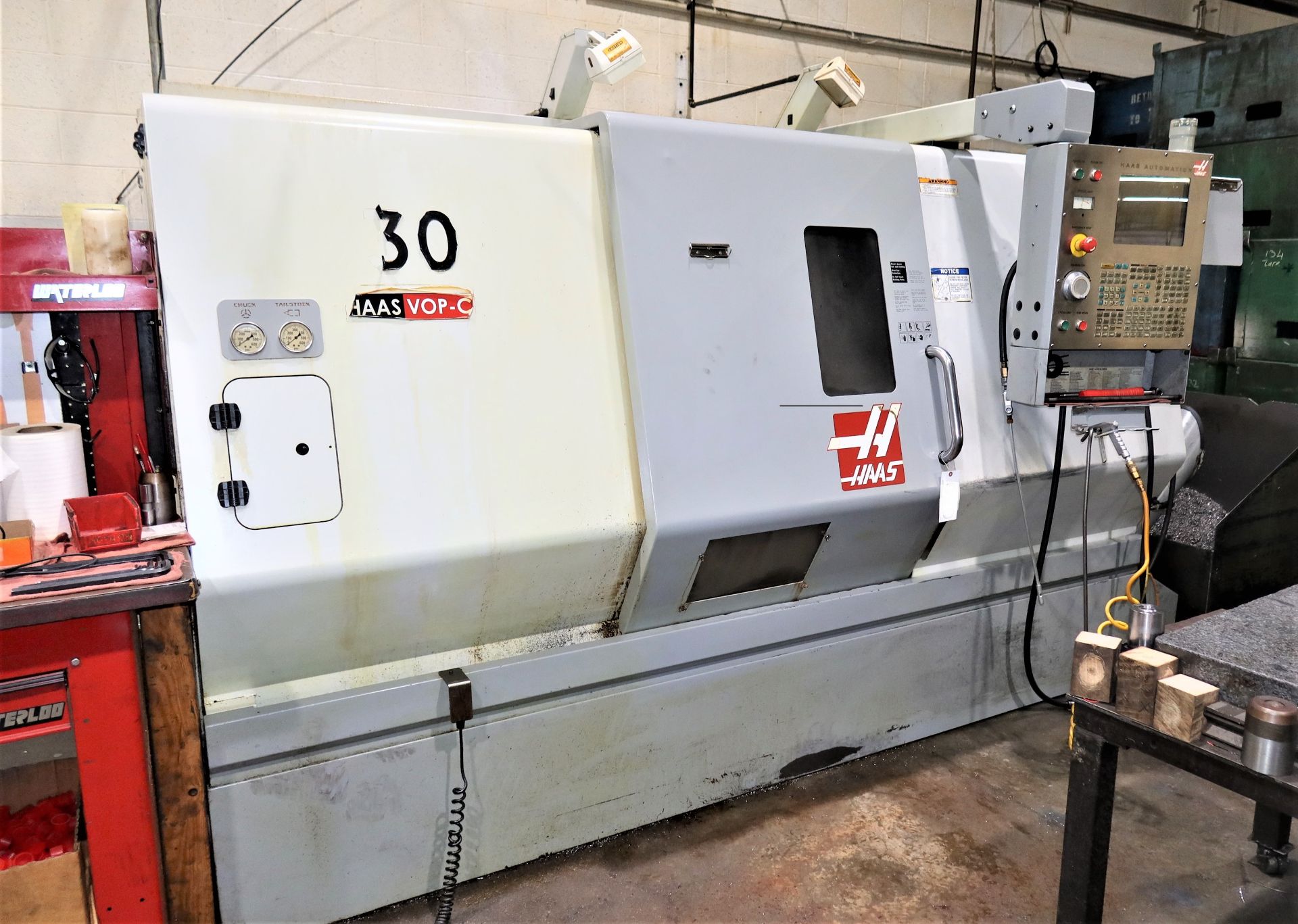 Haas SL-30T CNC Turning Center Lathe, S/N 71829, New 2006