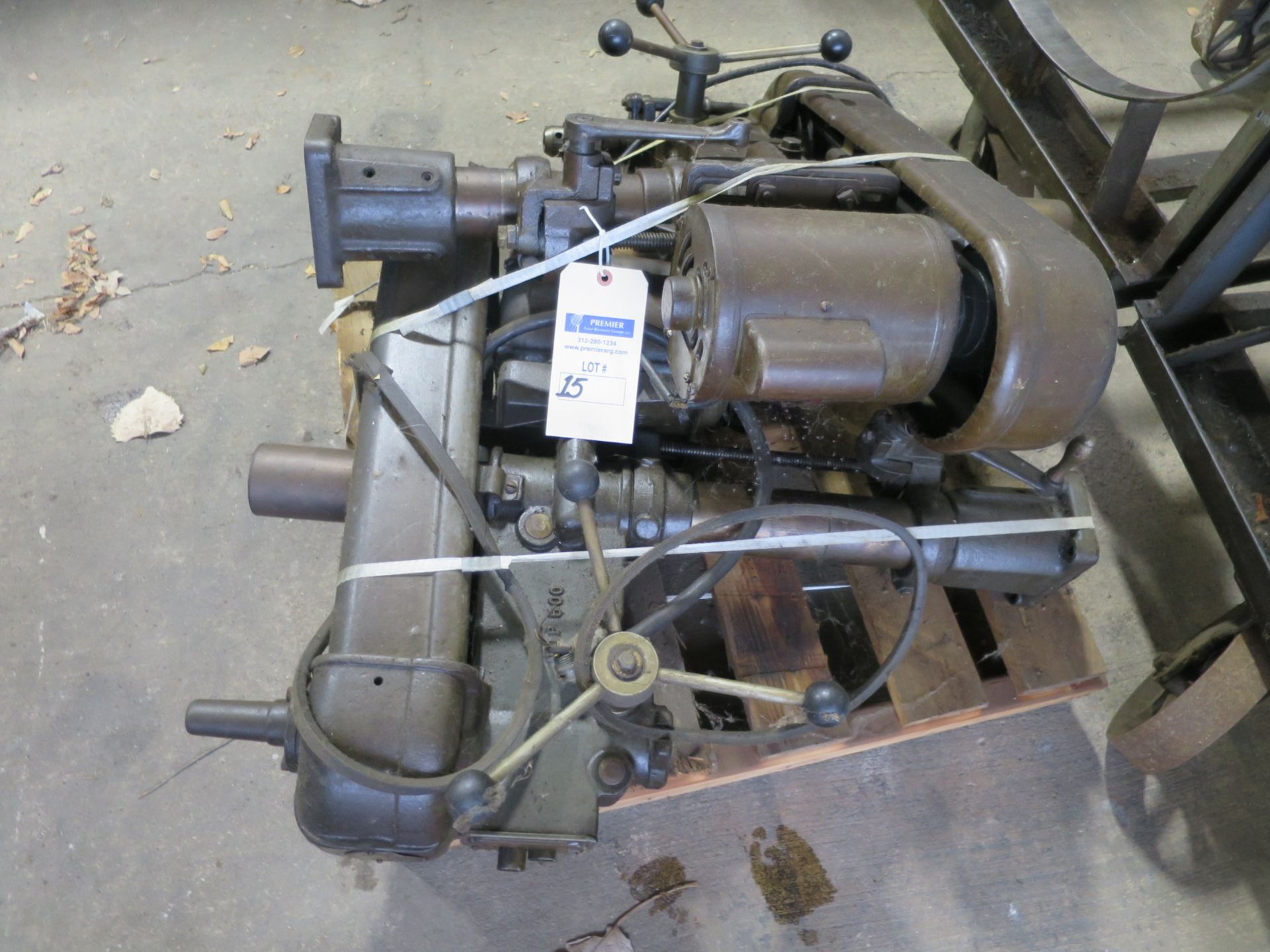 Dual Head Walker Turner Drill Press Model 1216-22, SN 321, 320 - Image 5 of 5