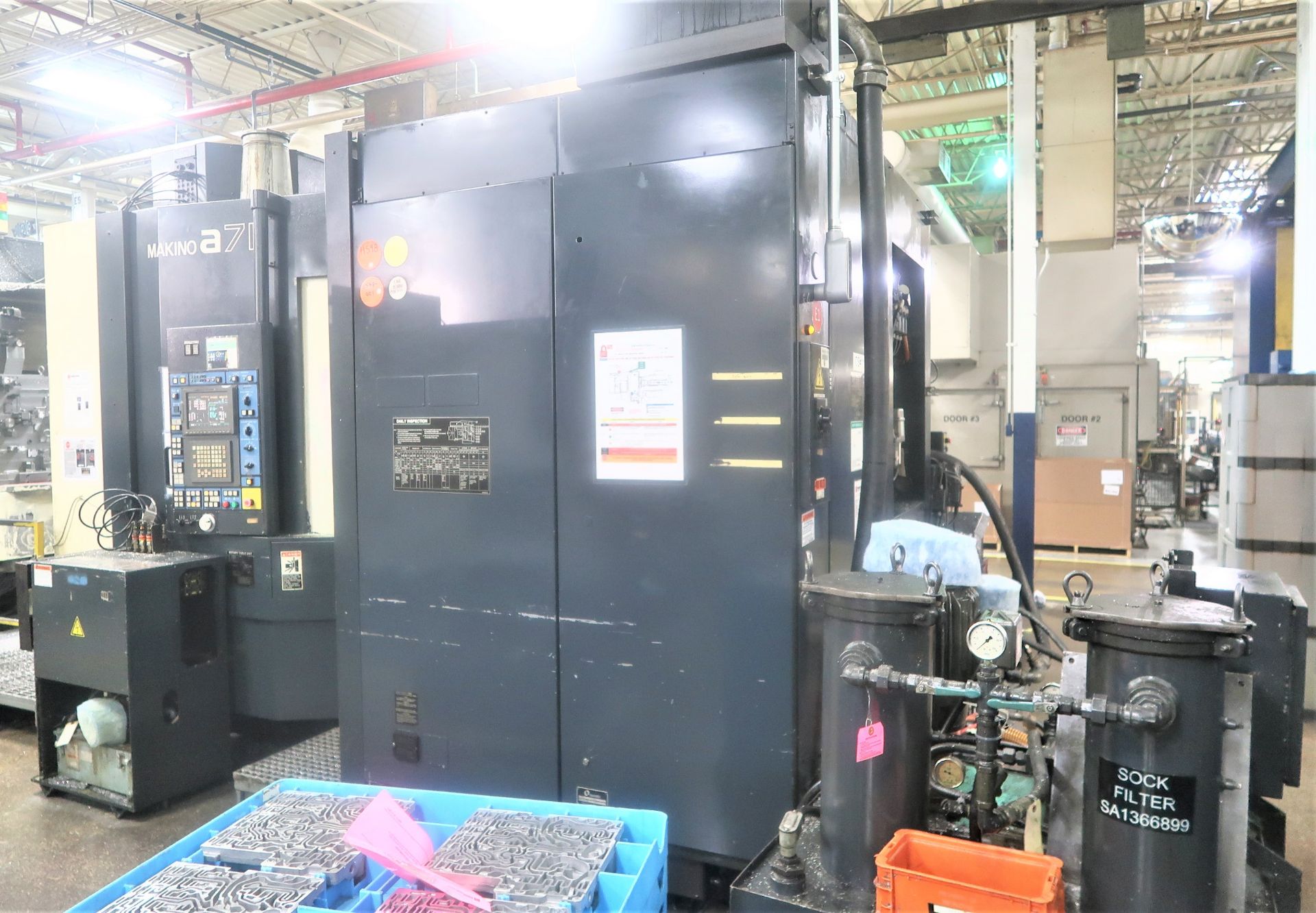 20"x20" Pallet Makino A71 CNC 4-Axis Precision Horizontal Machining Center, New 2004 - Image 6 of 9