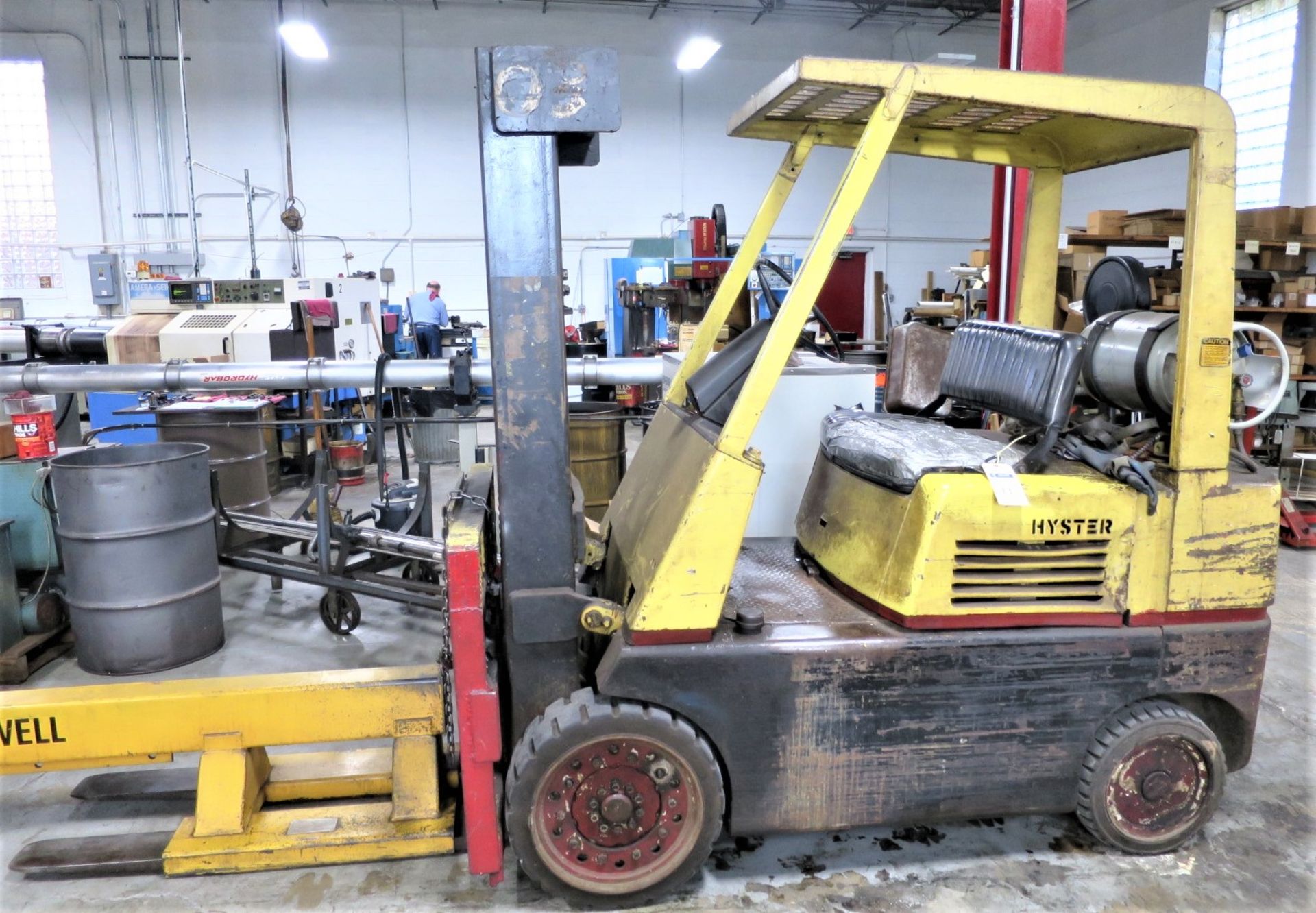 Hyster Model S70E Lift Truck, S/N C004D01792H