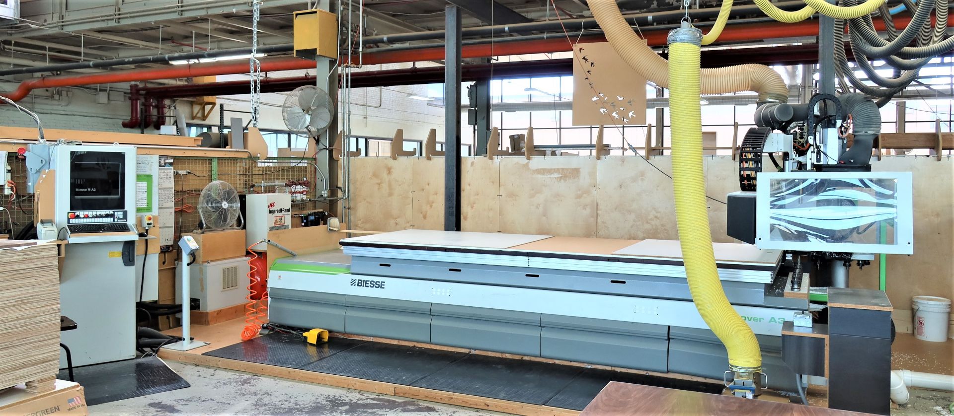 Biesse Rover A 3.40 FT 3-Axis CNC Router, S/N 06760, New 2008