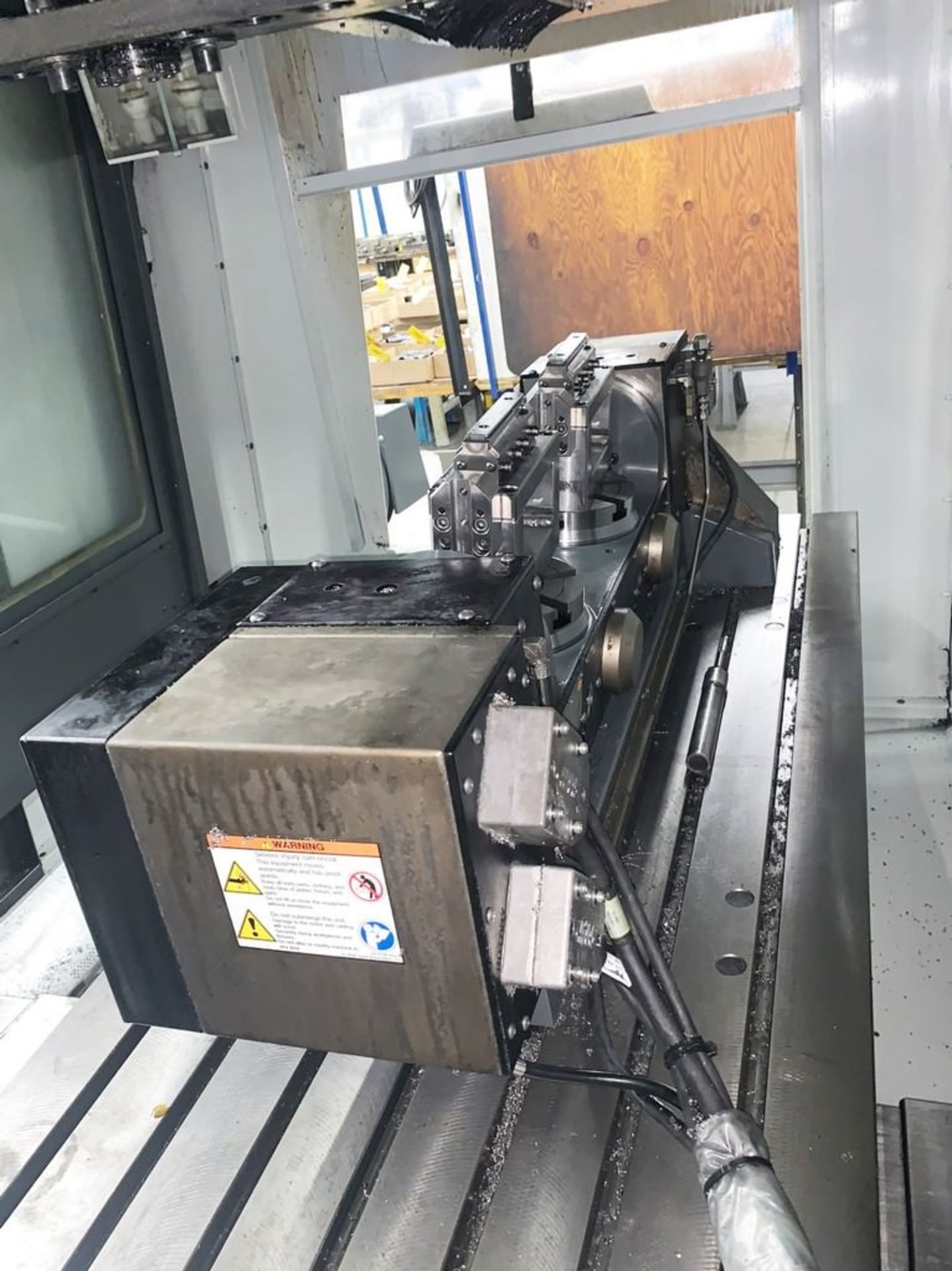 HAAS TR-160/2 CNC TRUNNION STYLE ROTARY TABLE - Image 4 of 5