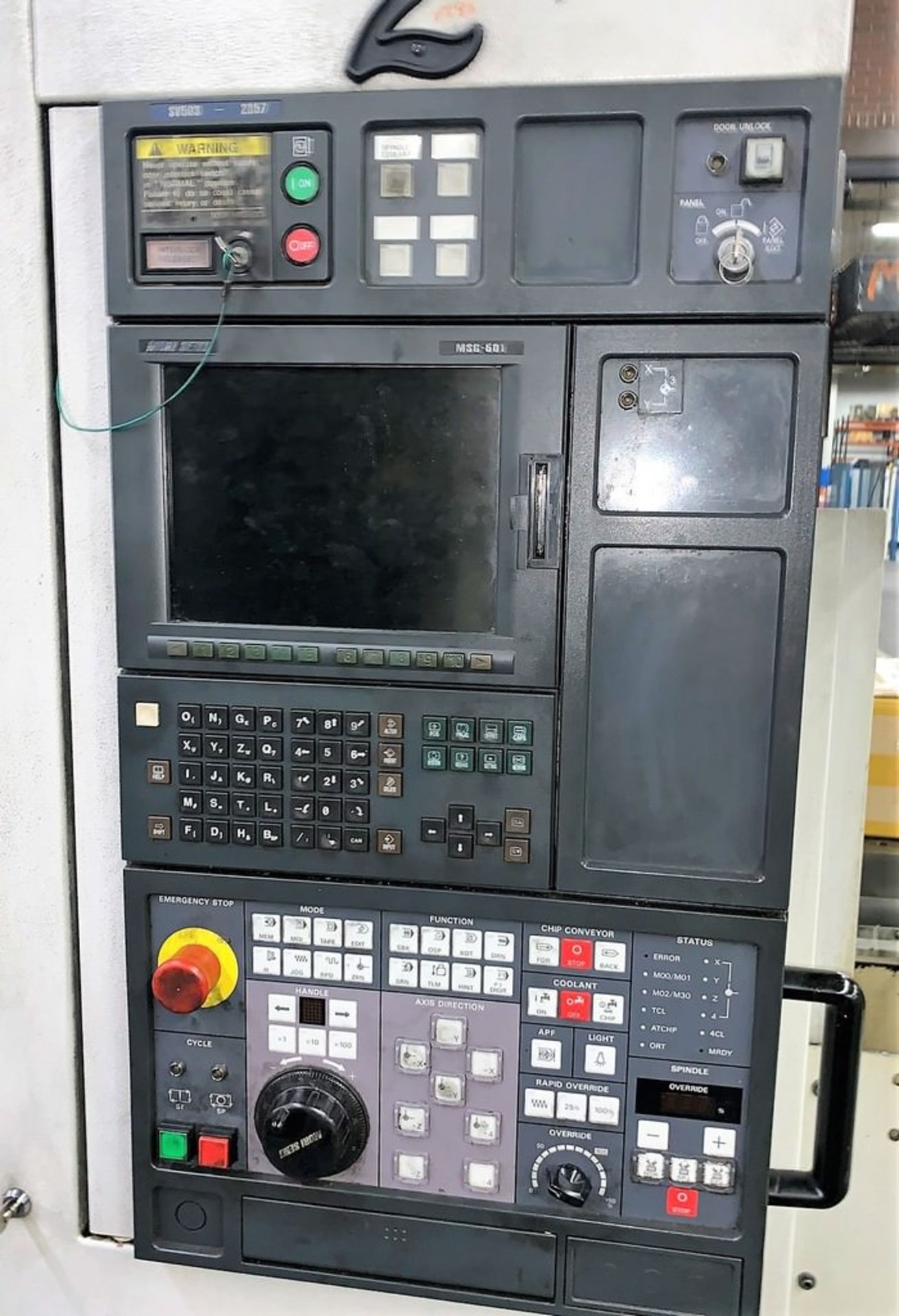 MORI SEIKI SV-503B/50 CNC VERTICAL MACHINING CENTER - Image 2 of 6