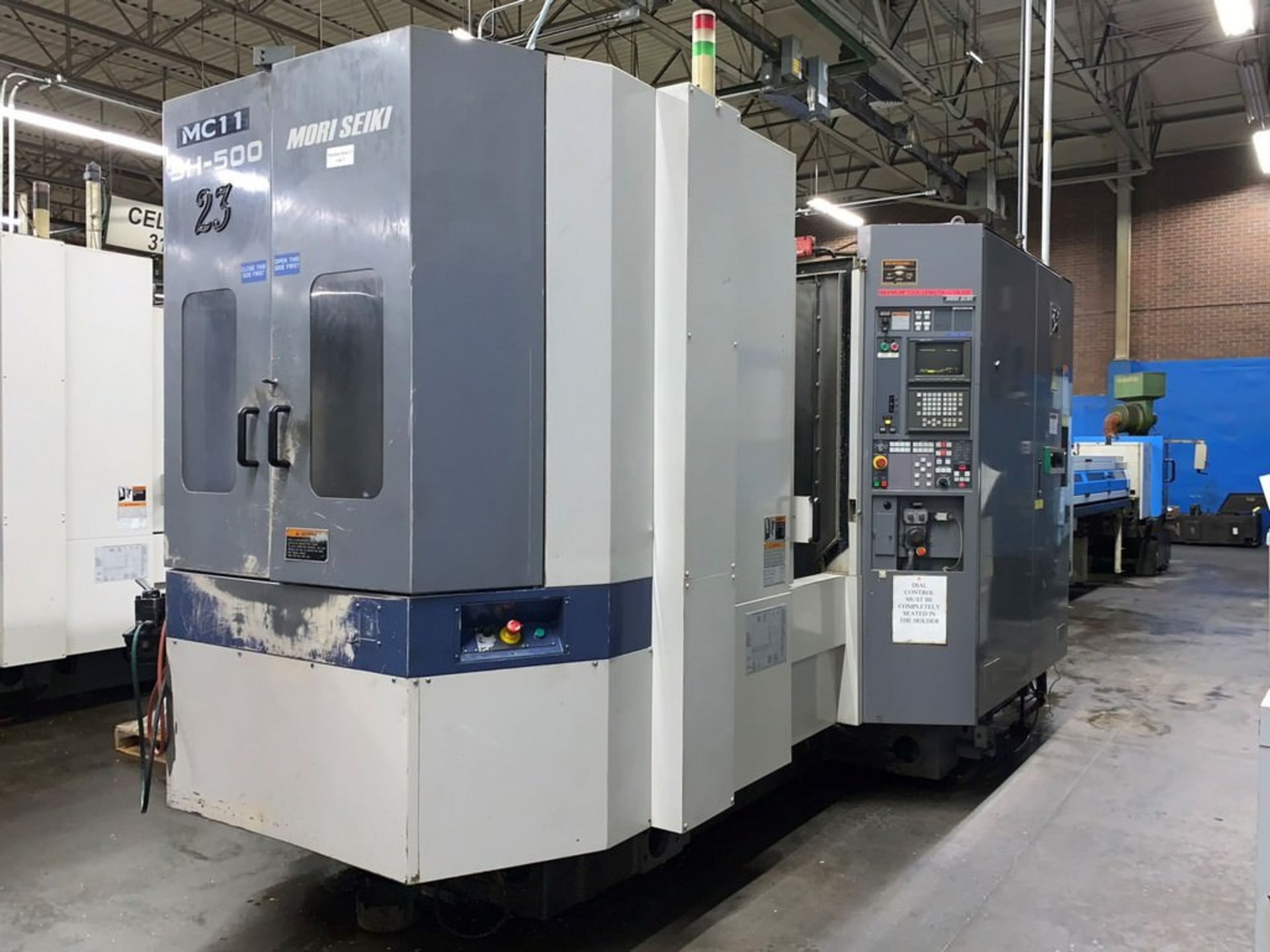 MORI SEIKI SH-500 CNC HORIZONTAL MACHINING CENTER