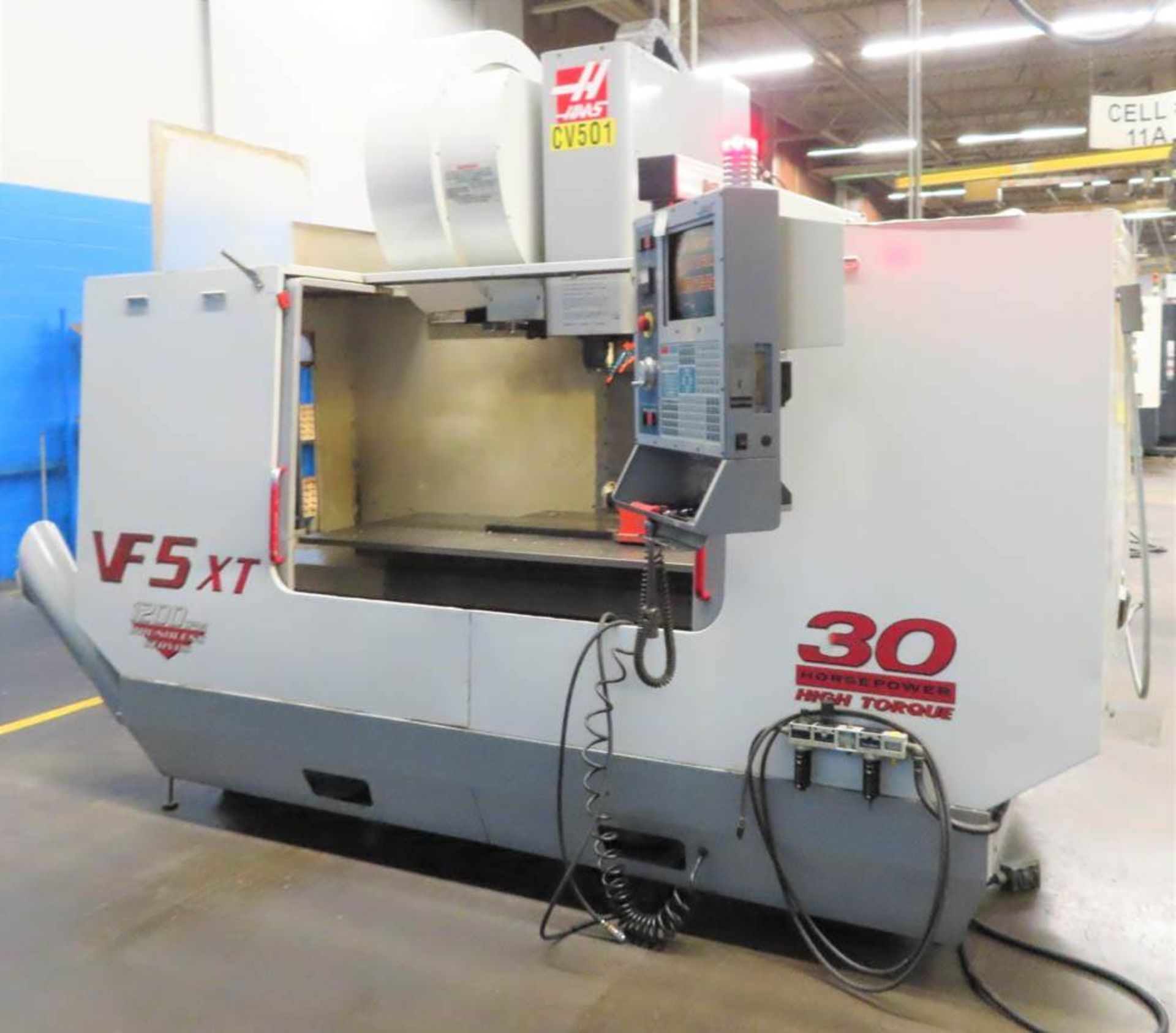 HAAS VF-5/40XT CNC VERTICAL MACHINING CENTER - Image 2 of 9