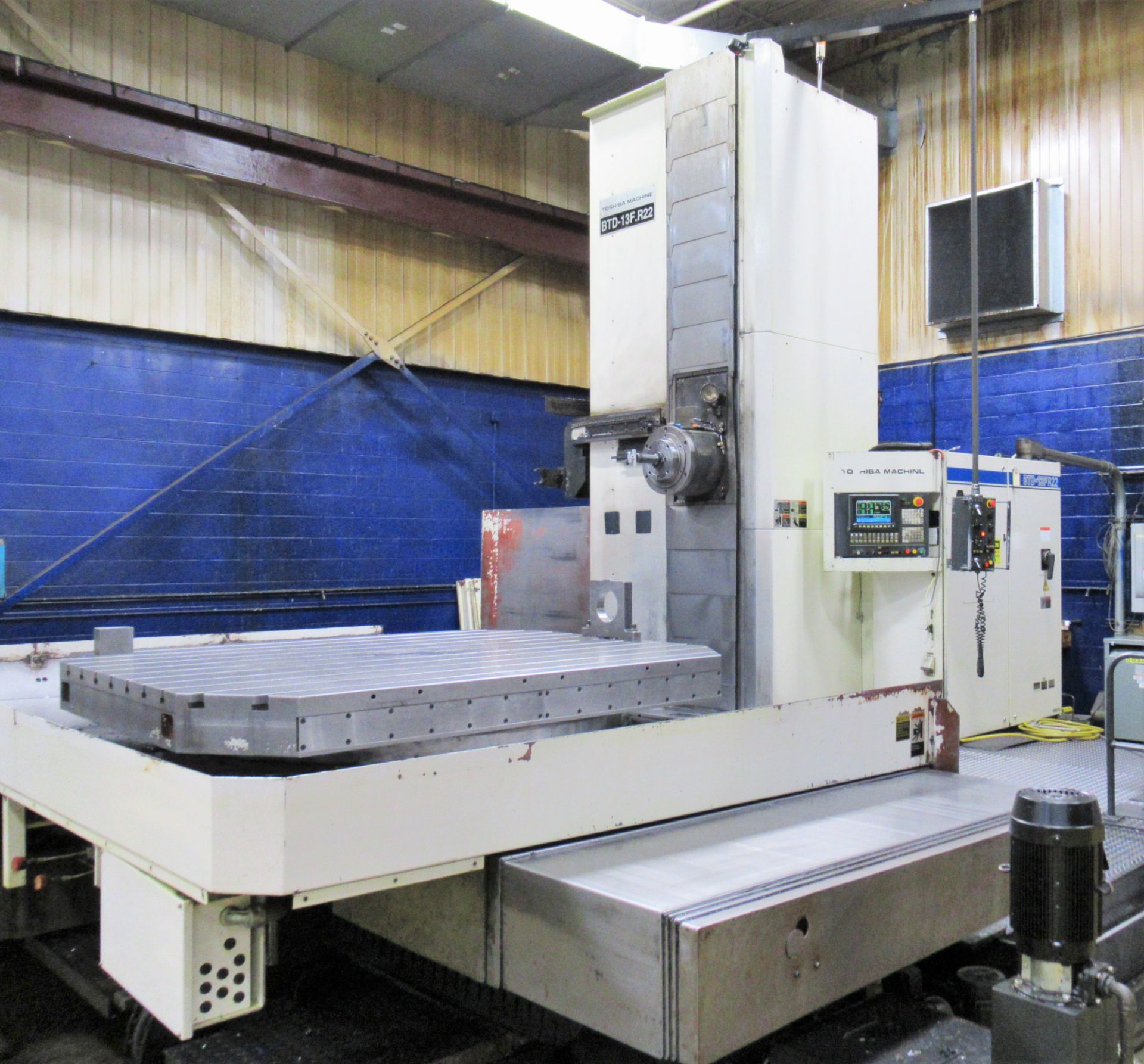 Toshiba BTD-13F.R22 CNC Table Type Horizontal Boring Mill - Image 2 of 19