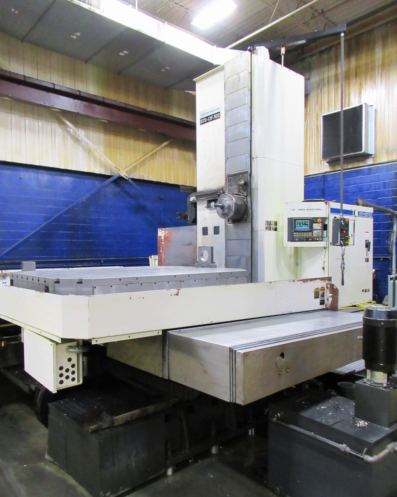 Toshiba BTD-13F.R22 CNC Table Type Horizontal Boring Mill - Image 5 of 19