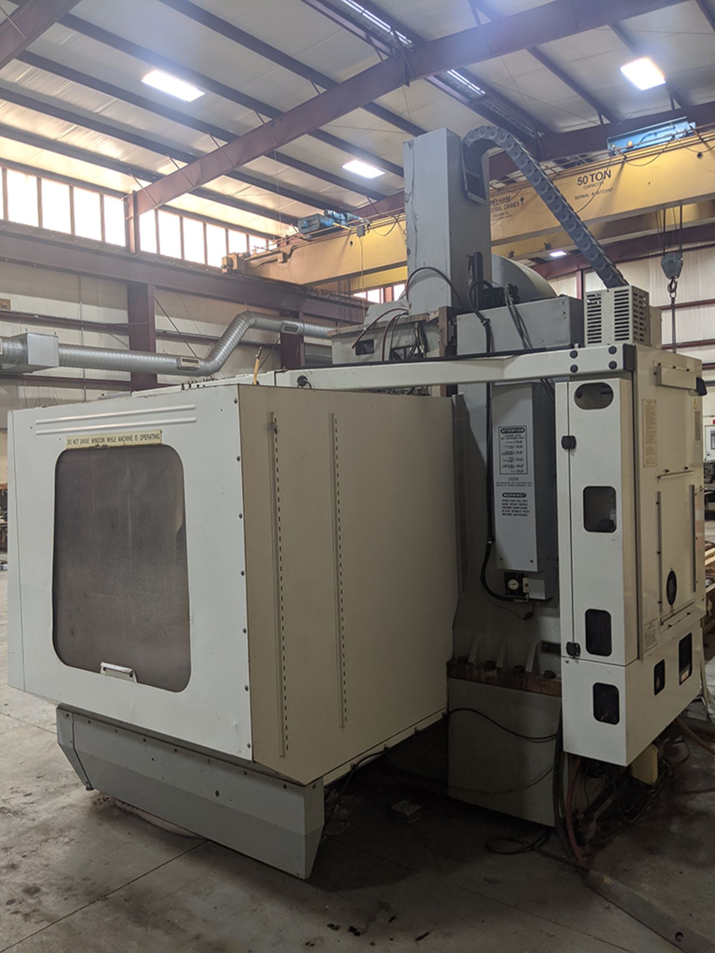 2002 Haas Model VF5/50 CNC Vertical Milling Machine - Image 7 of 10