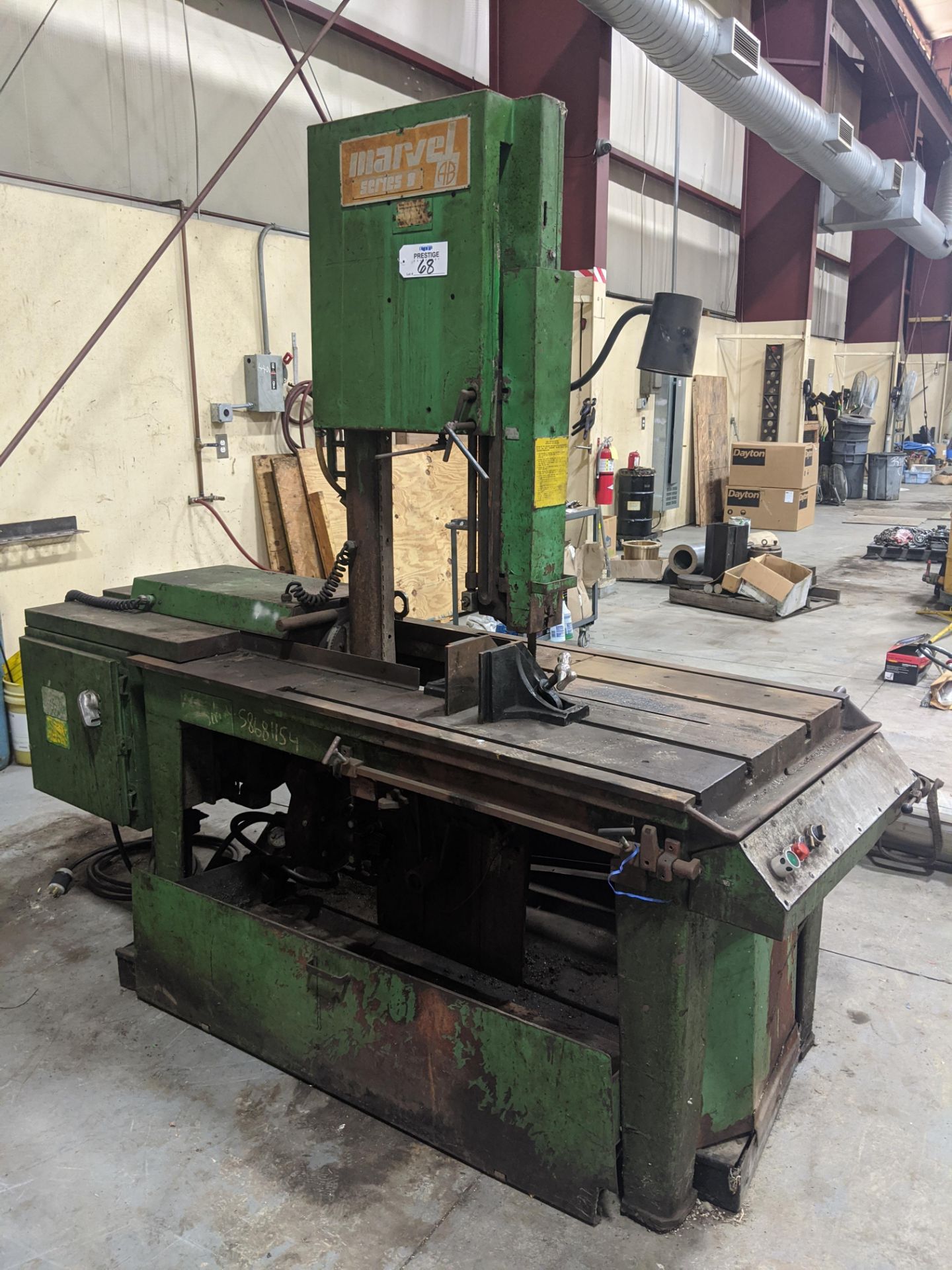 Marvel Series 8 Vertical Mitering Bandsaw