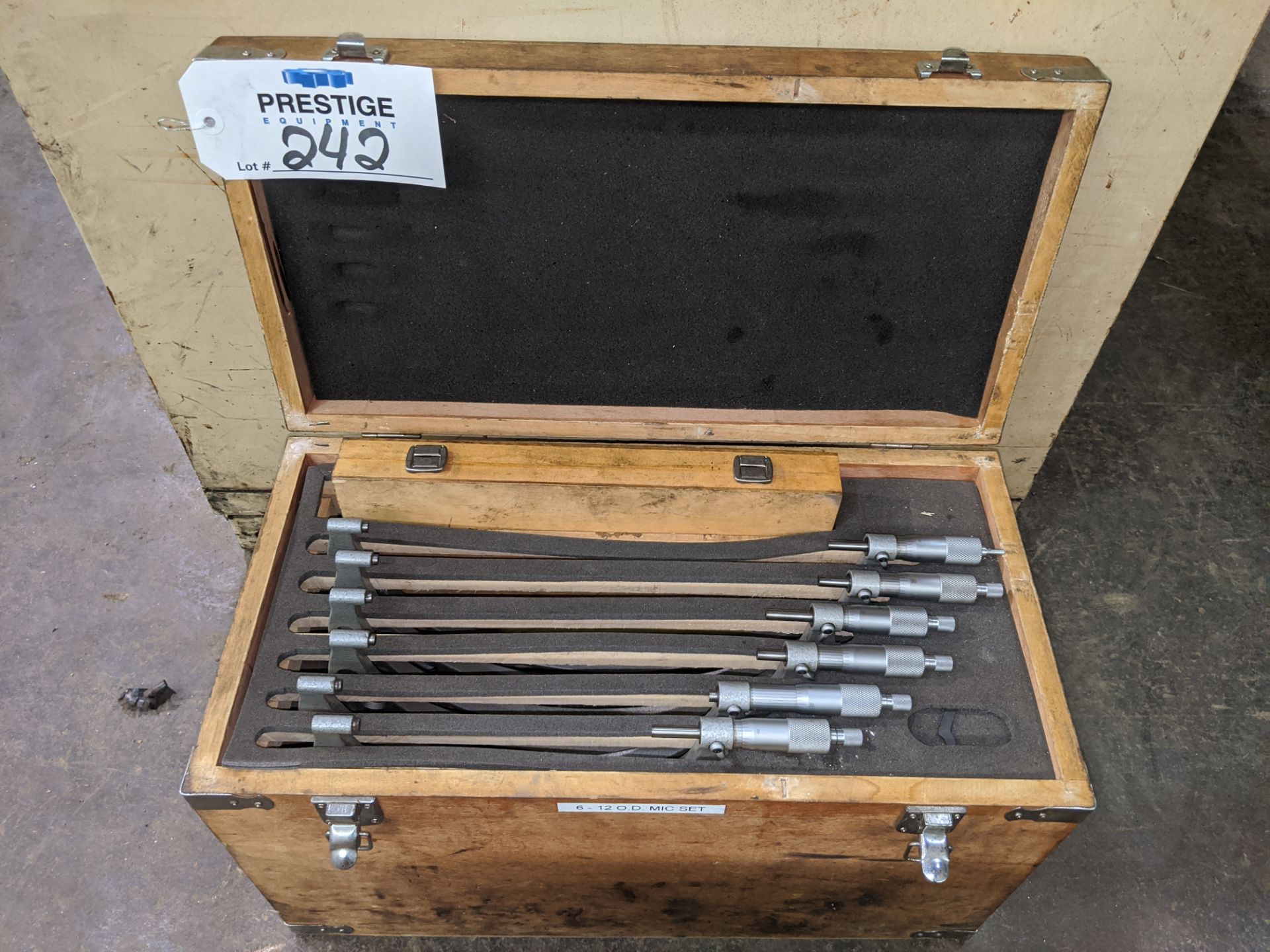 CME 6-Piece Outside Micrometer Set