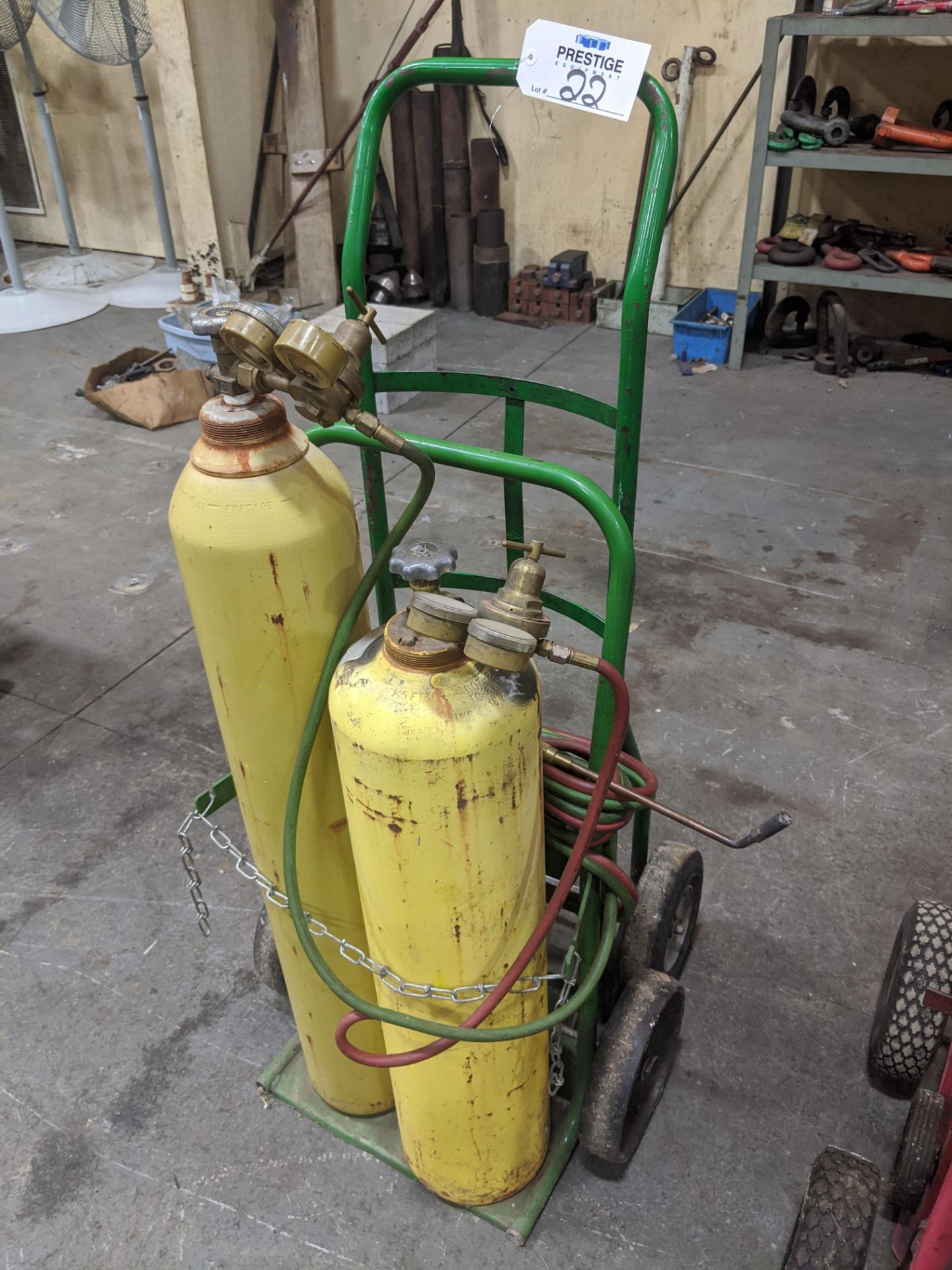 2-Wheel Torch Cart