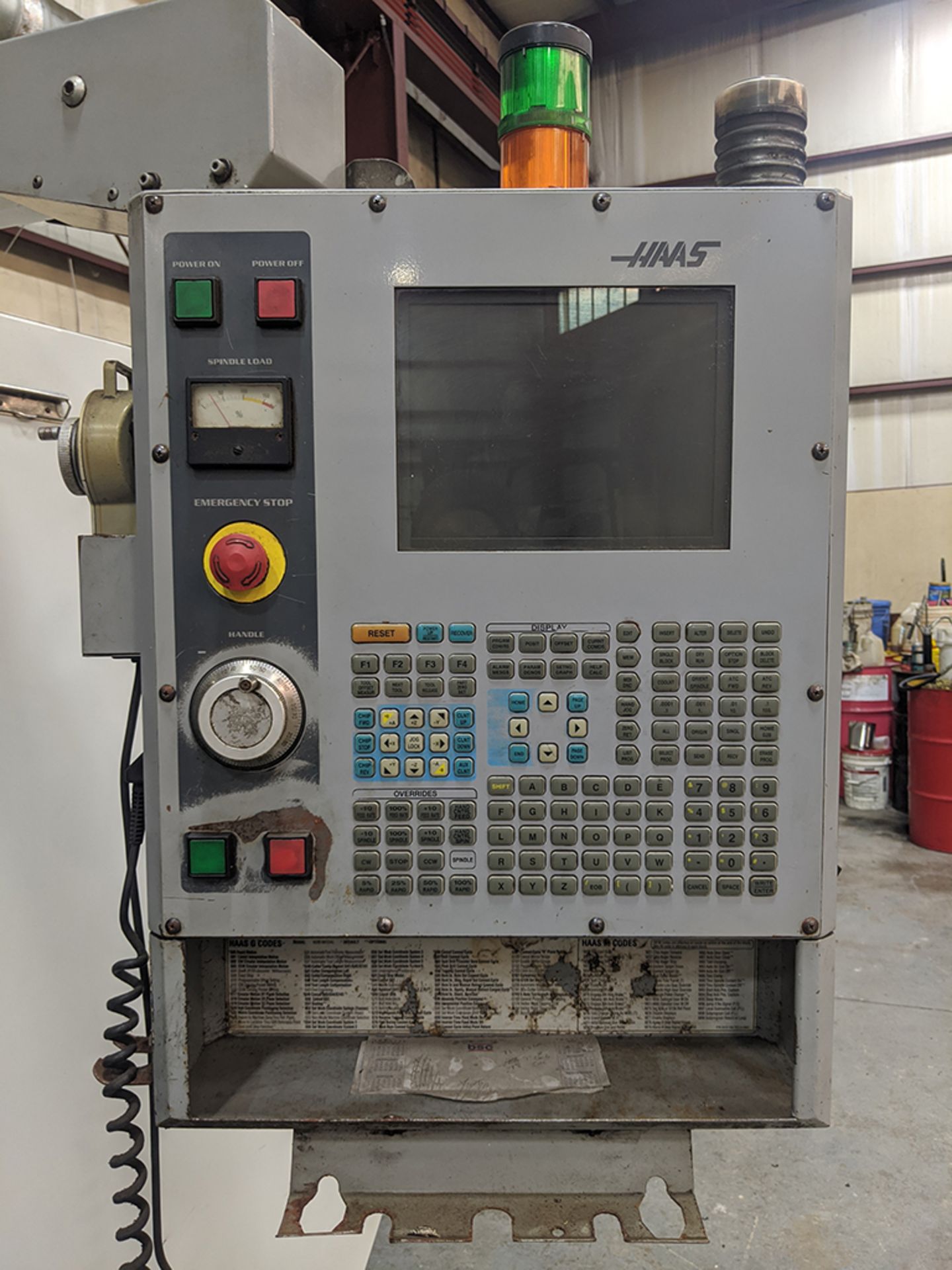 2002 Haas Model VF5/50 CNC Vertical Milling Machine - Image 5 of 10
