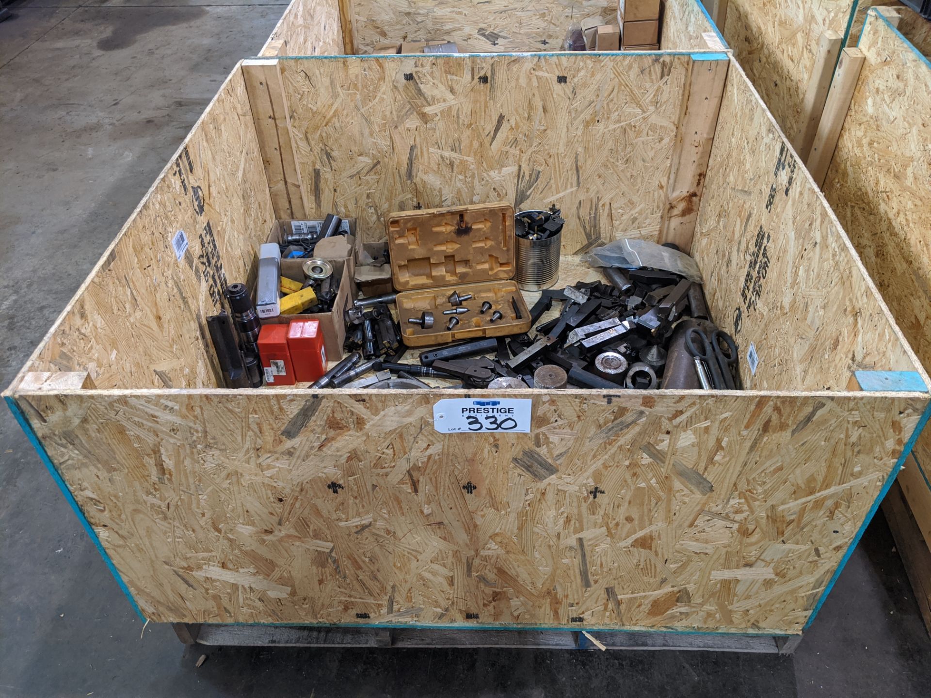 Pallet of Lathe Tooling