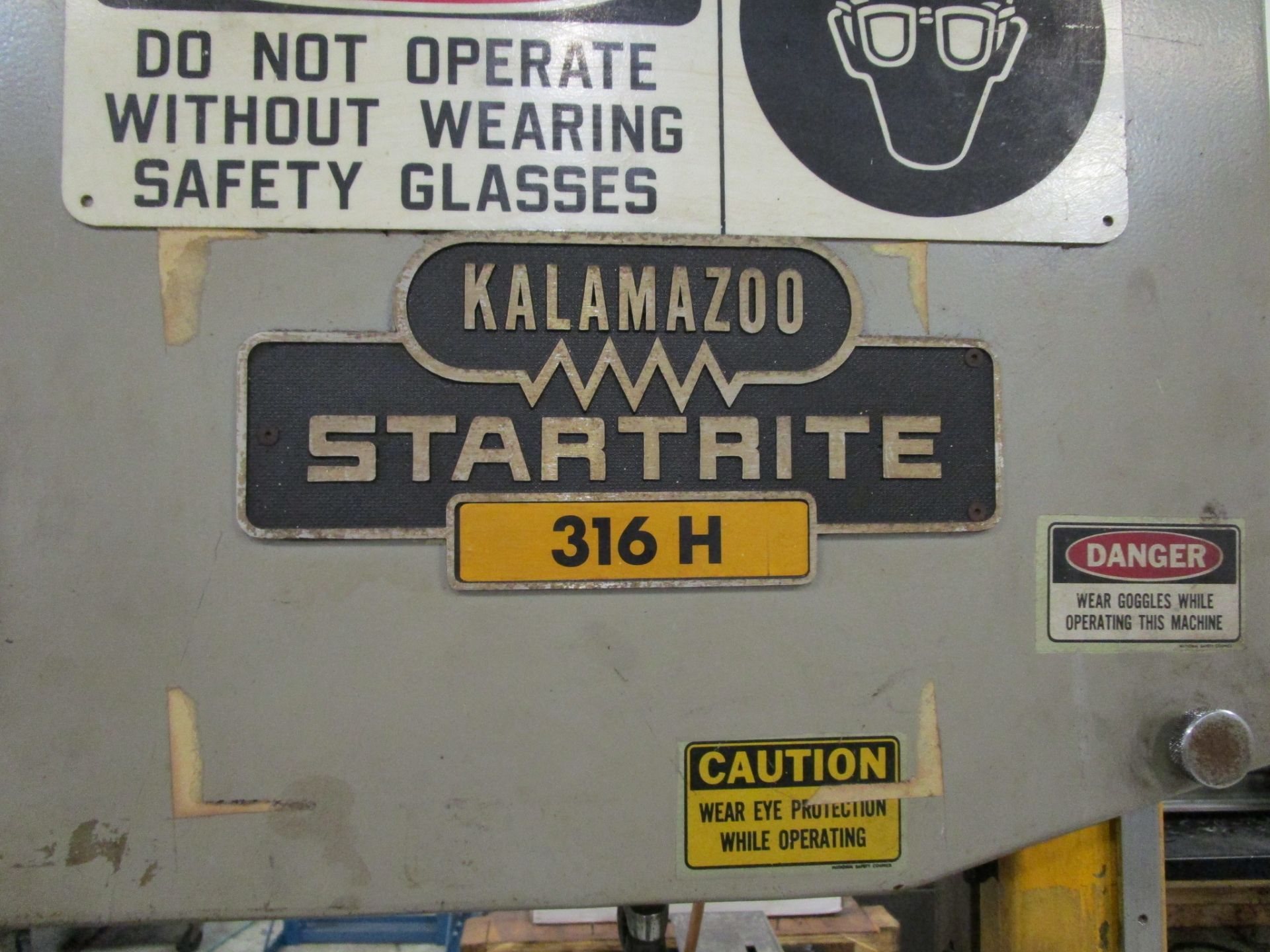 Kalamazoo Startrite 316H Vertical Bandsaw - Image 2 of 6