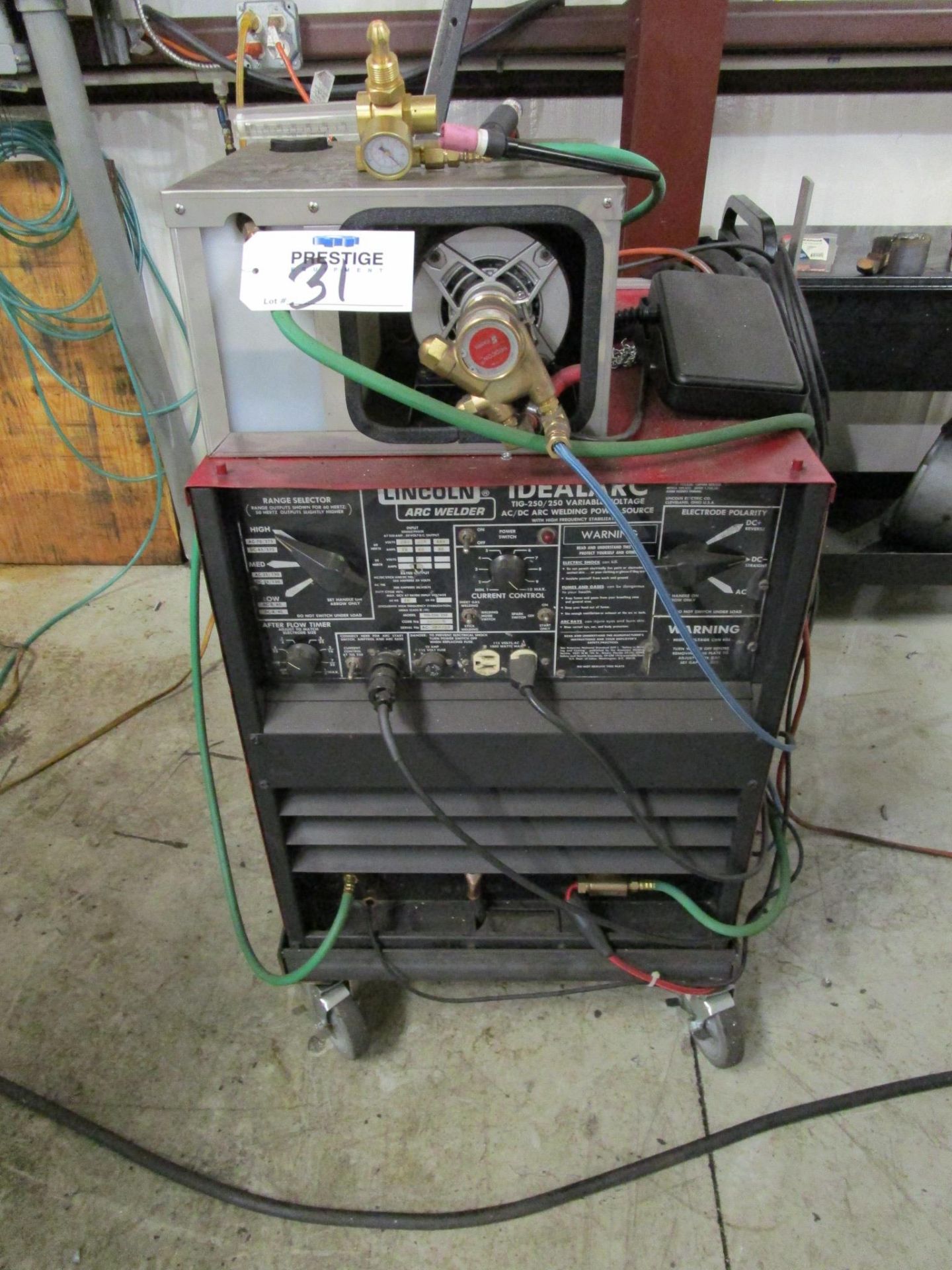 Lincoln Model TIG-250/250 Tig Welder