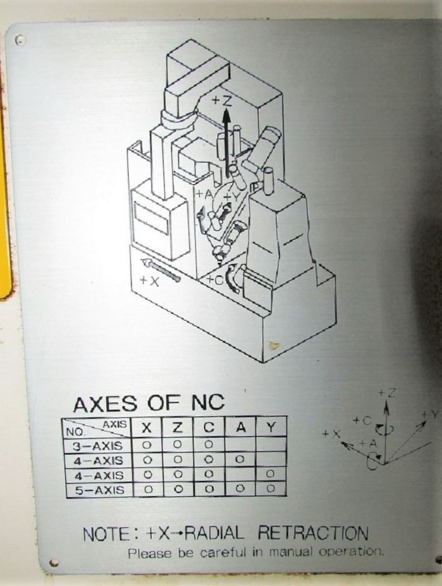 MITSUBISHI GC-20 CNC Gear Hobber - Image 10 of 11