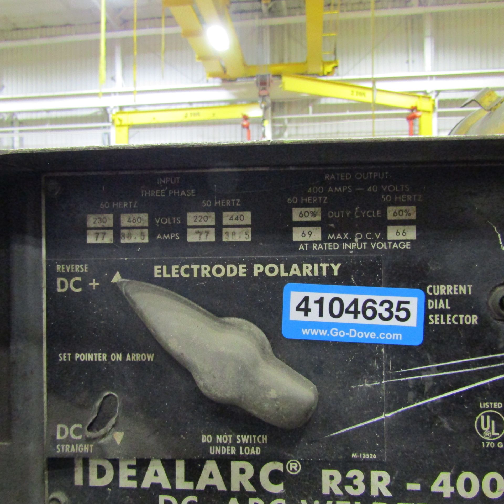 Lincoln R3R-400 Welder - Image 5 of 6