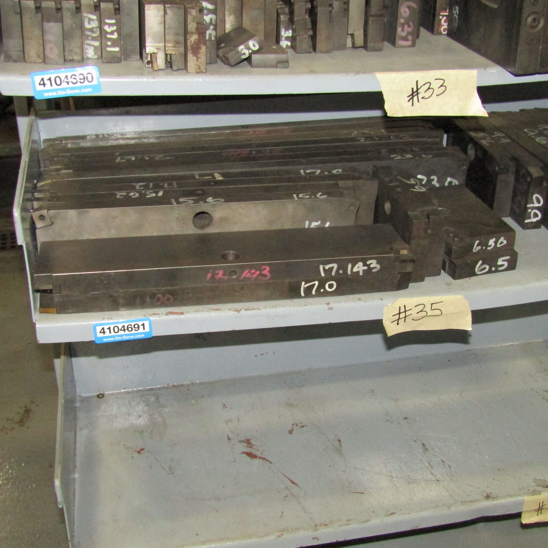 1 ea. Shelf of Boring Head Fixed Tooling - Image 2 of 3