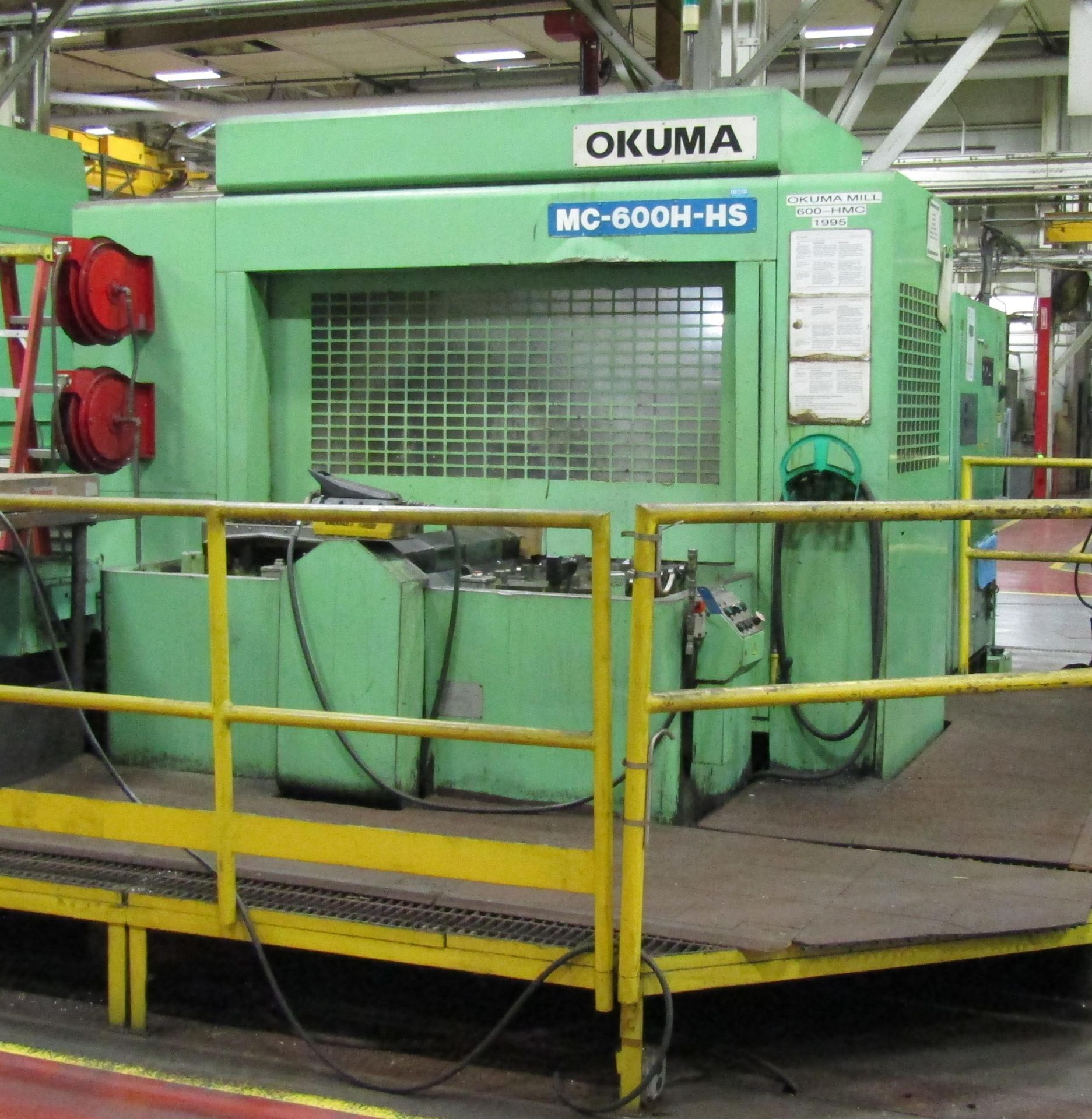 Okuma 600H-HS CNC Horizontal Machining Center