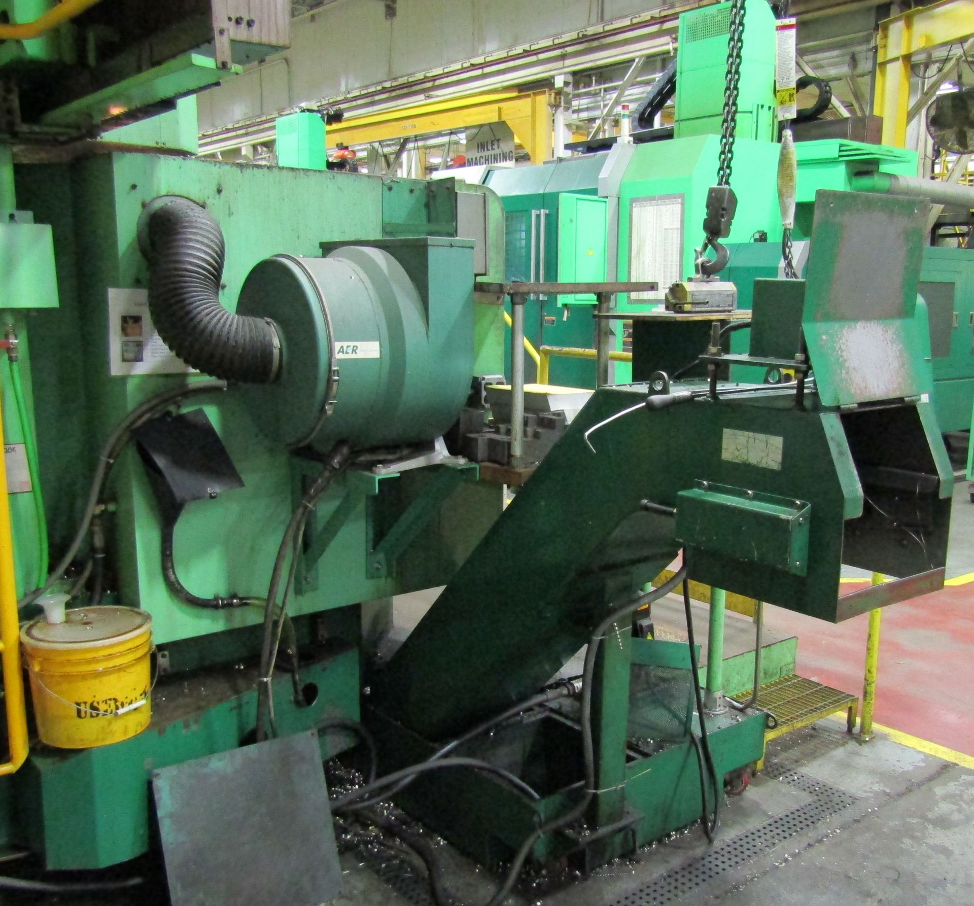 2007 Hankook VTC-100 Vertical Boring Mill - Image 5 of 9