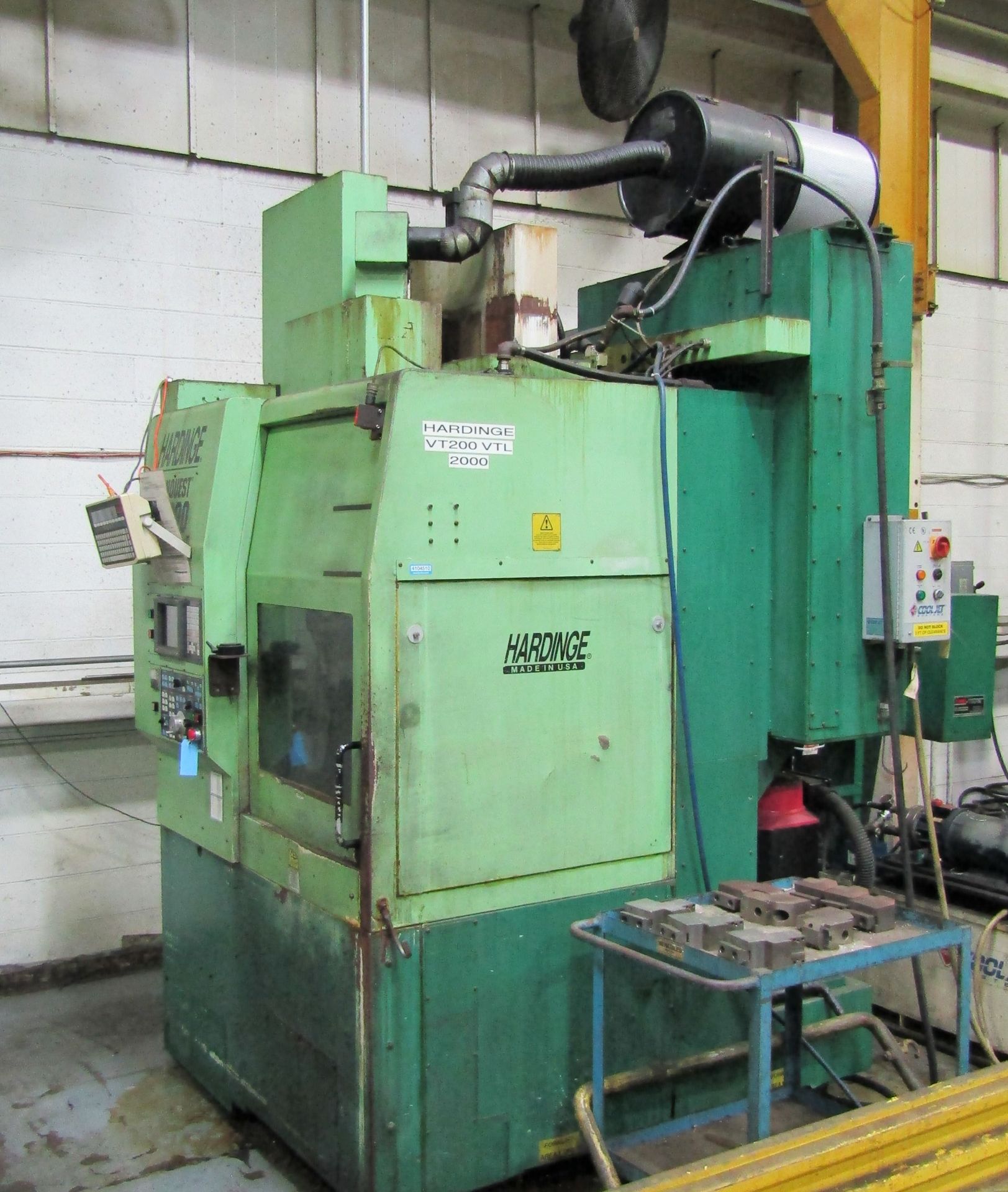 2000 Hardinge VT-200 Vertical Turret Lathe - Image 2 of 14