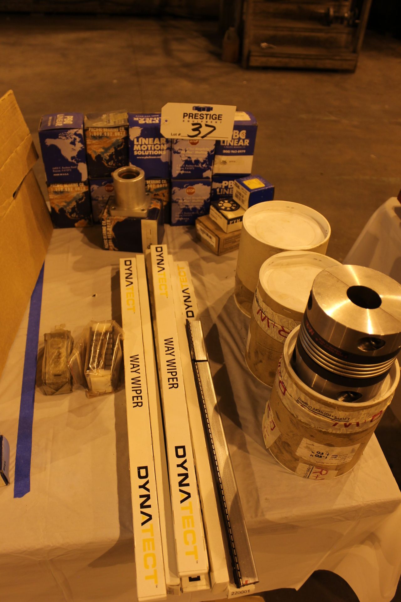 Lot of Wiper Sets, Bearings, Bushings, Motor Couplings, Clutch