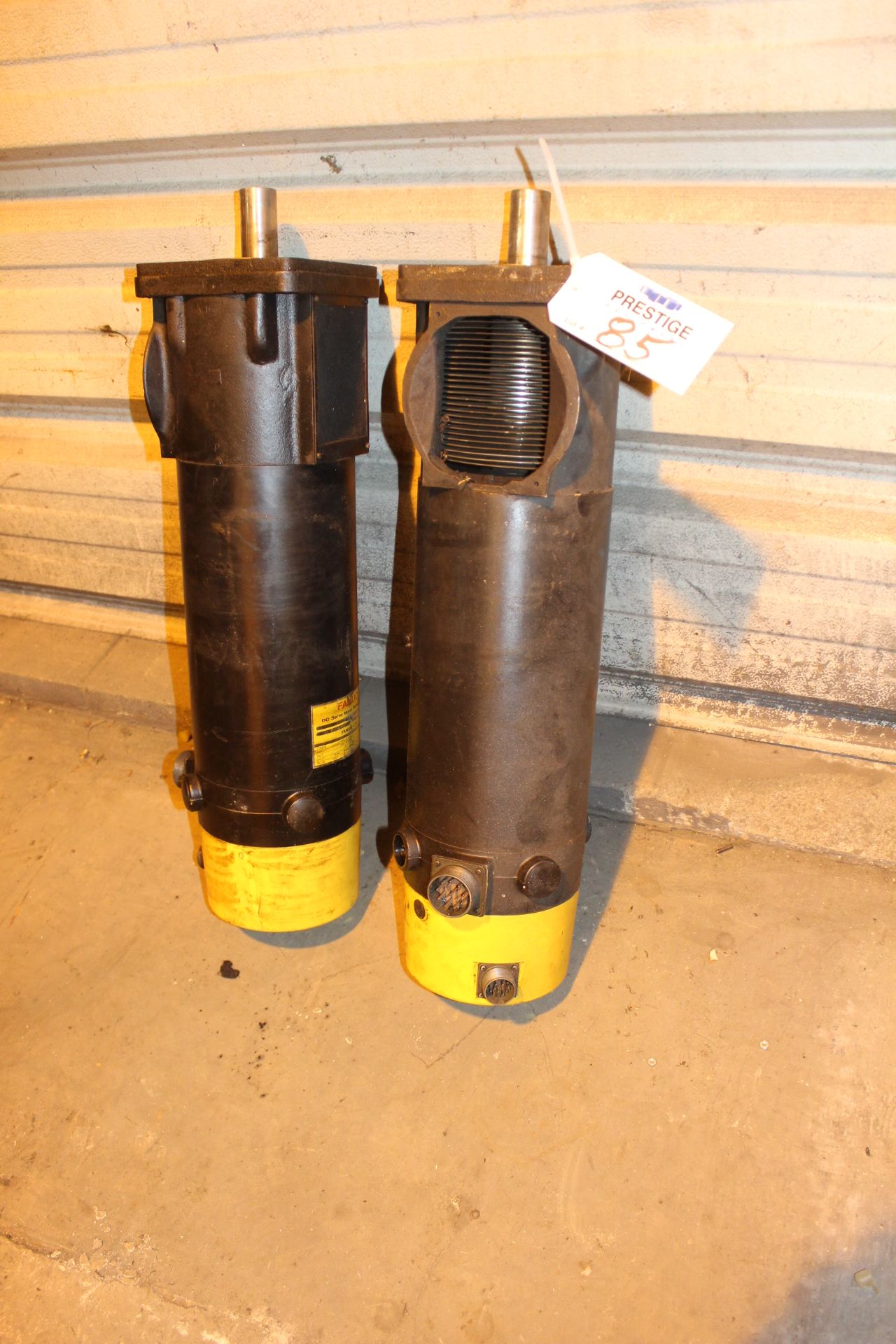 Lot of (2) Fanuc DC Servo Motors