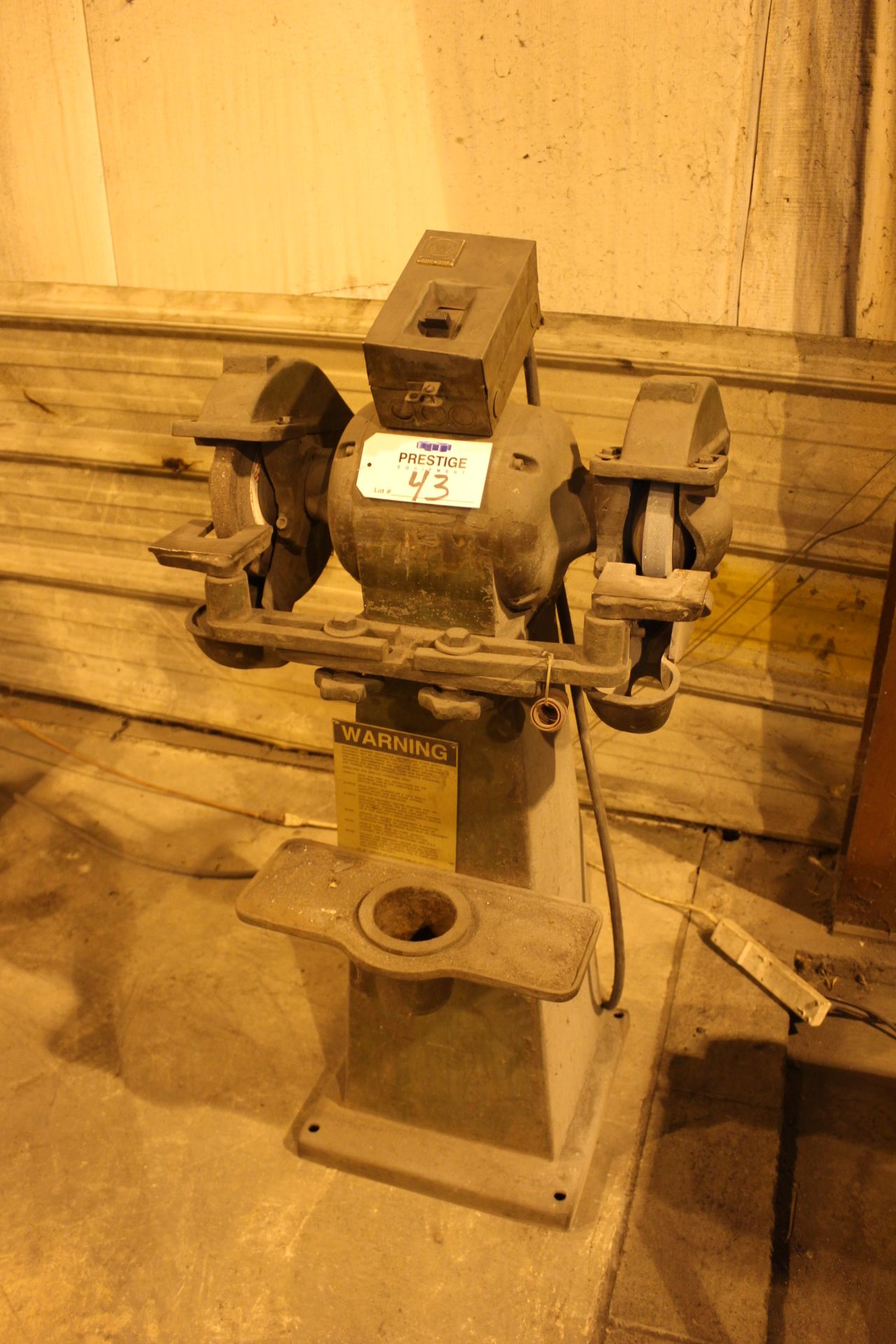 Baldor Dual Pedestal Grinder