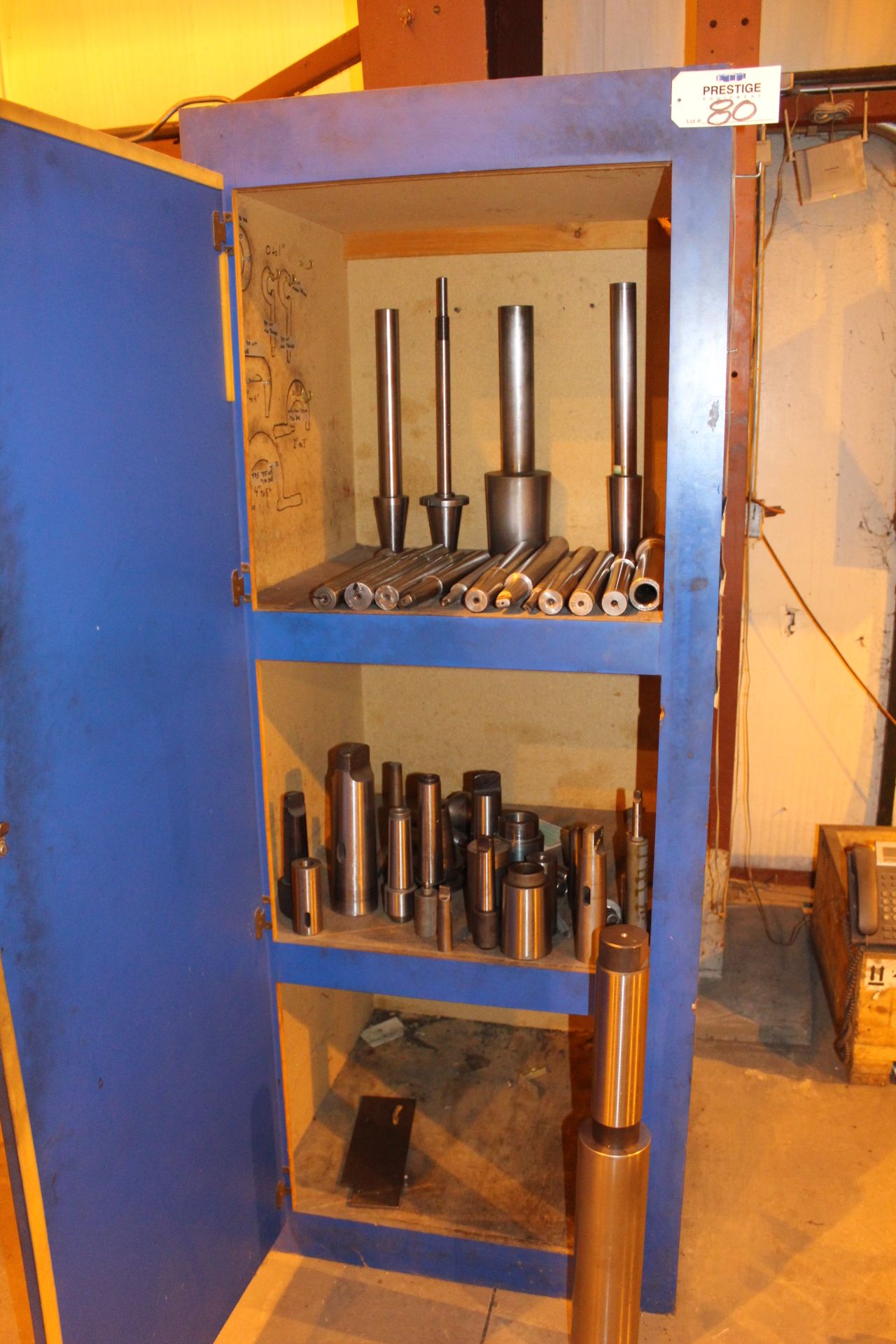 Cabinet with Tooling and Mandrels