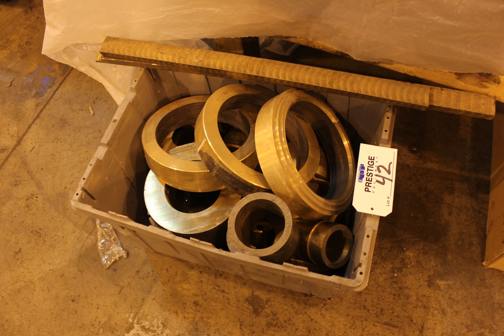 Lot of Ampco Bronze Bushing Stock