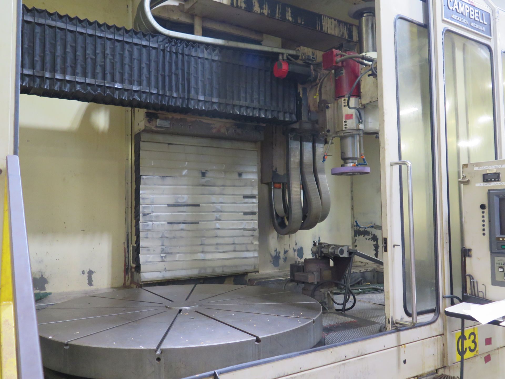 Campbell CNC Vertical ID/OD Grinder, Model 700/8086-36S - Image 7 of 11